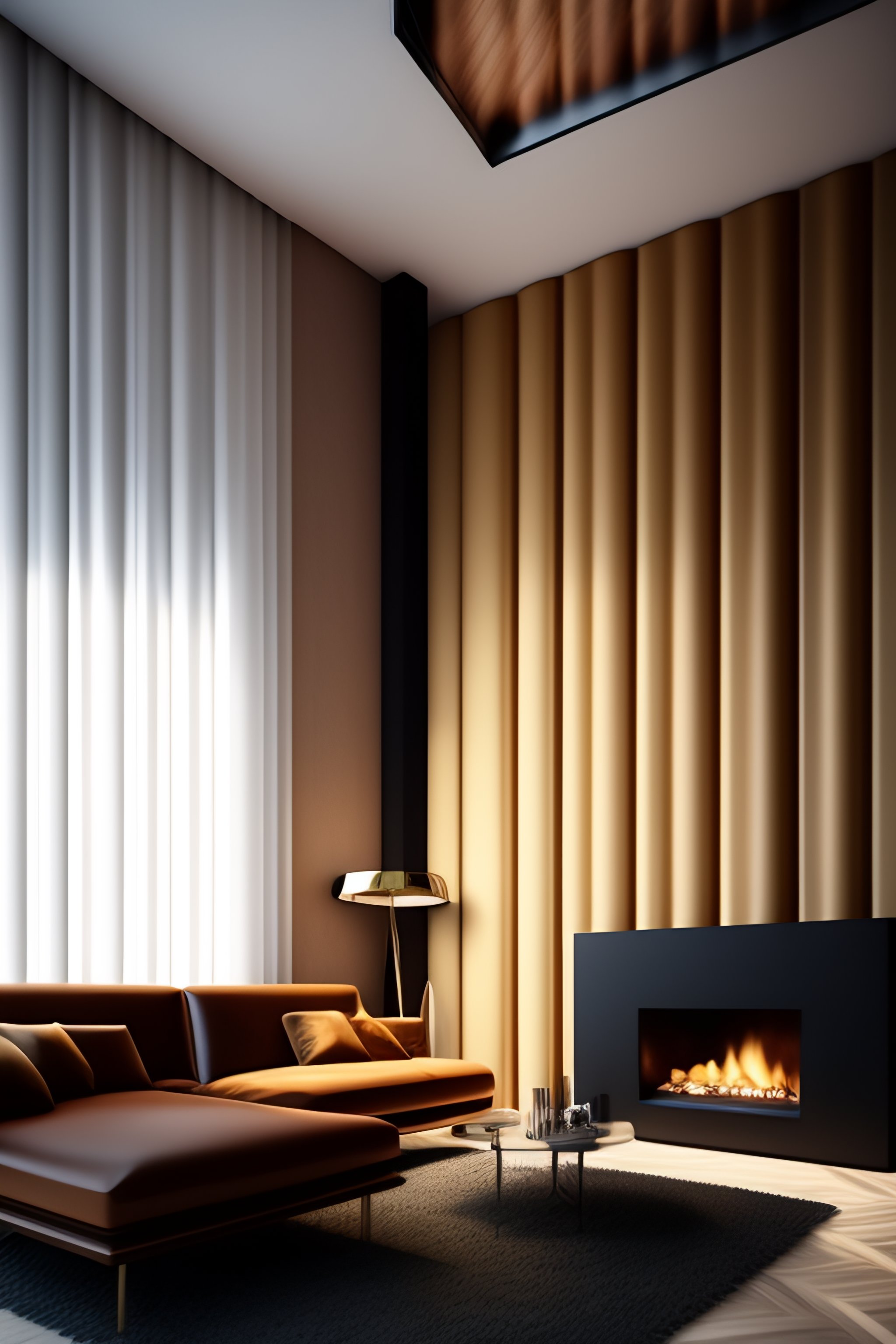 Lexica - Living room designed by bauhaus