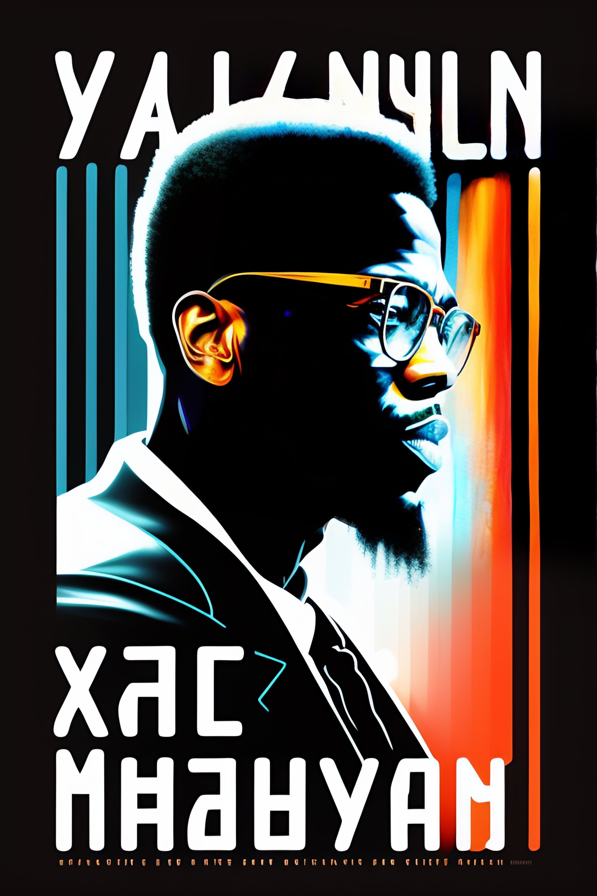 Lexica - Malcolm x, vector design