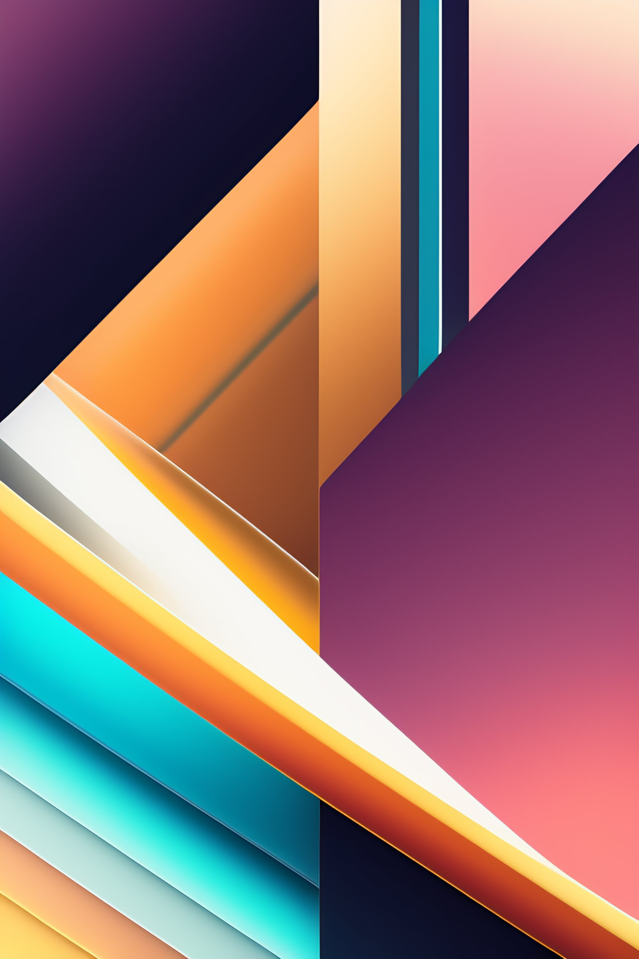 Lexica - Abstract graphic in muted collors+clean background+textures