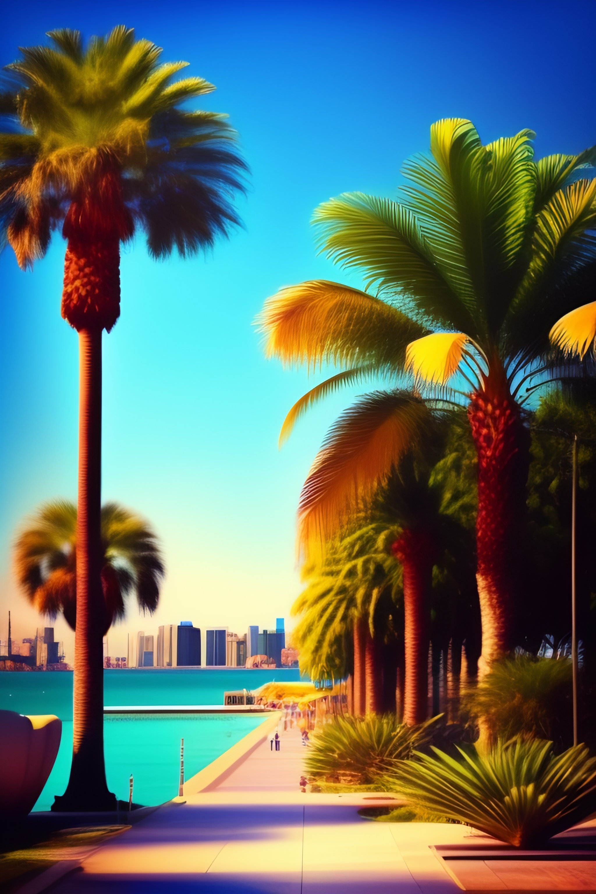 Lexica Hamilton ontario with palm trees