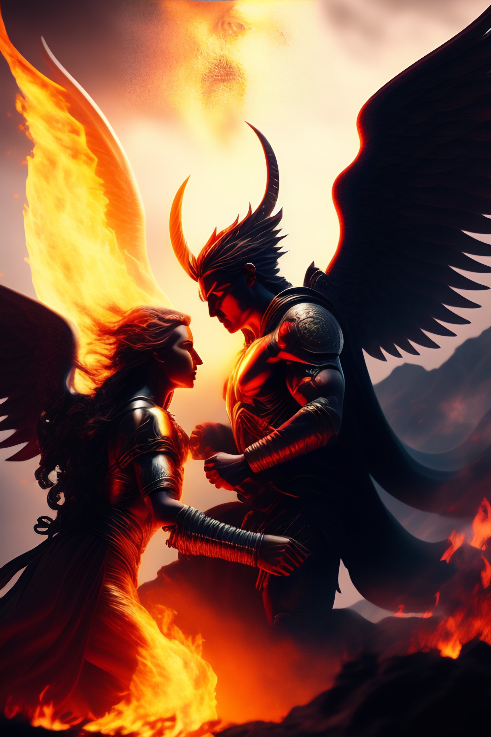 angel vs demon