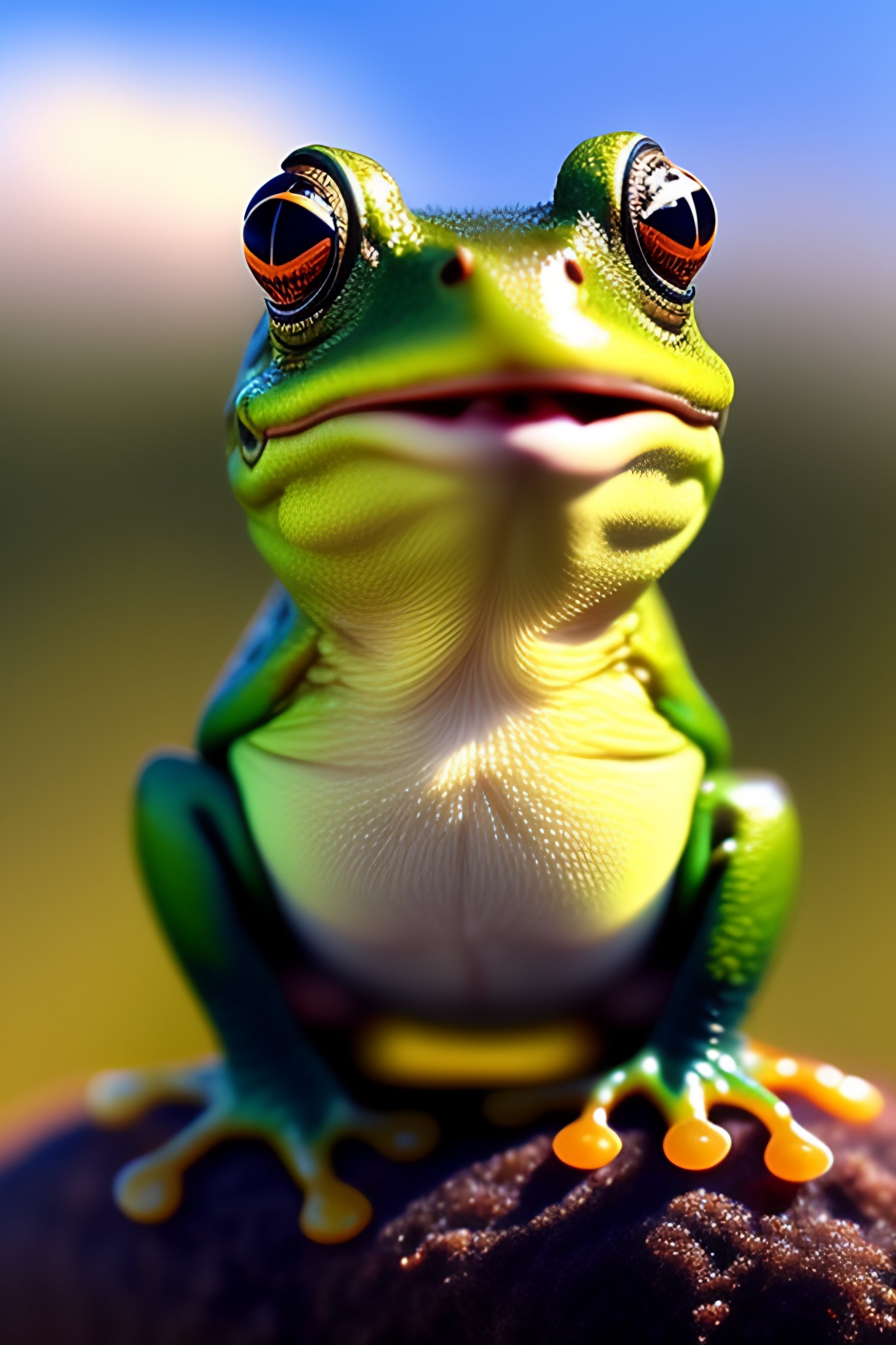 Googly Eyes Frog Googly Eyes Frog