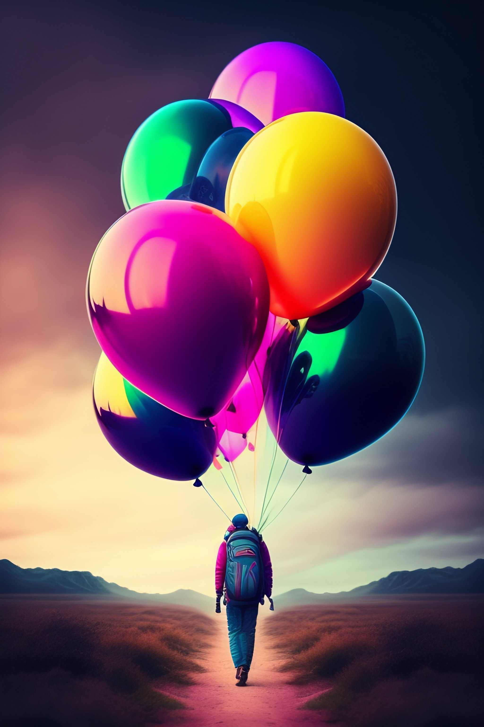 lexica-happy-100-followers-lots-of-colour-and-balloons-must-have