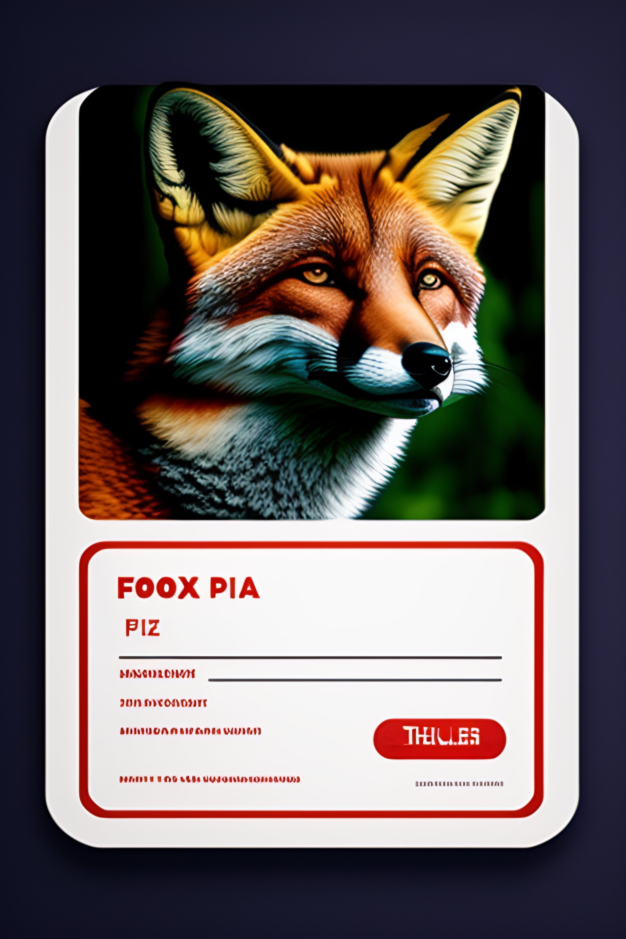 Lexica - Fox voucher