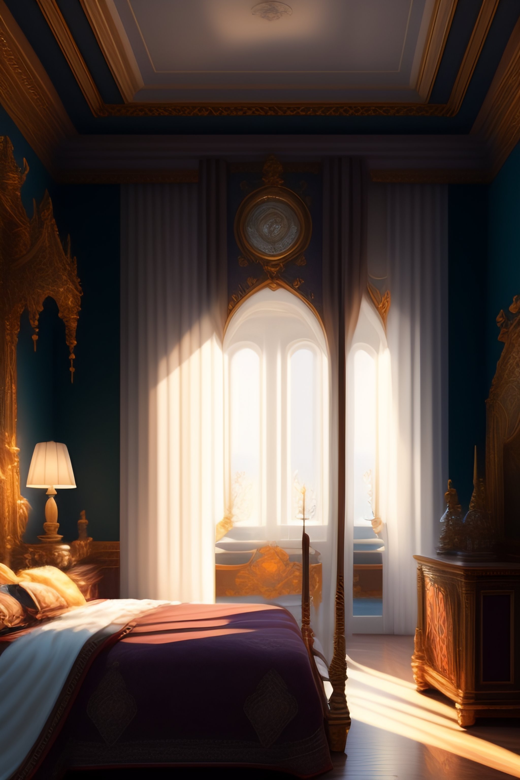 Lexica - Jennatwitch, bedroom, intricate, elegant, highly detailed ...
