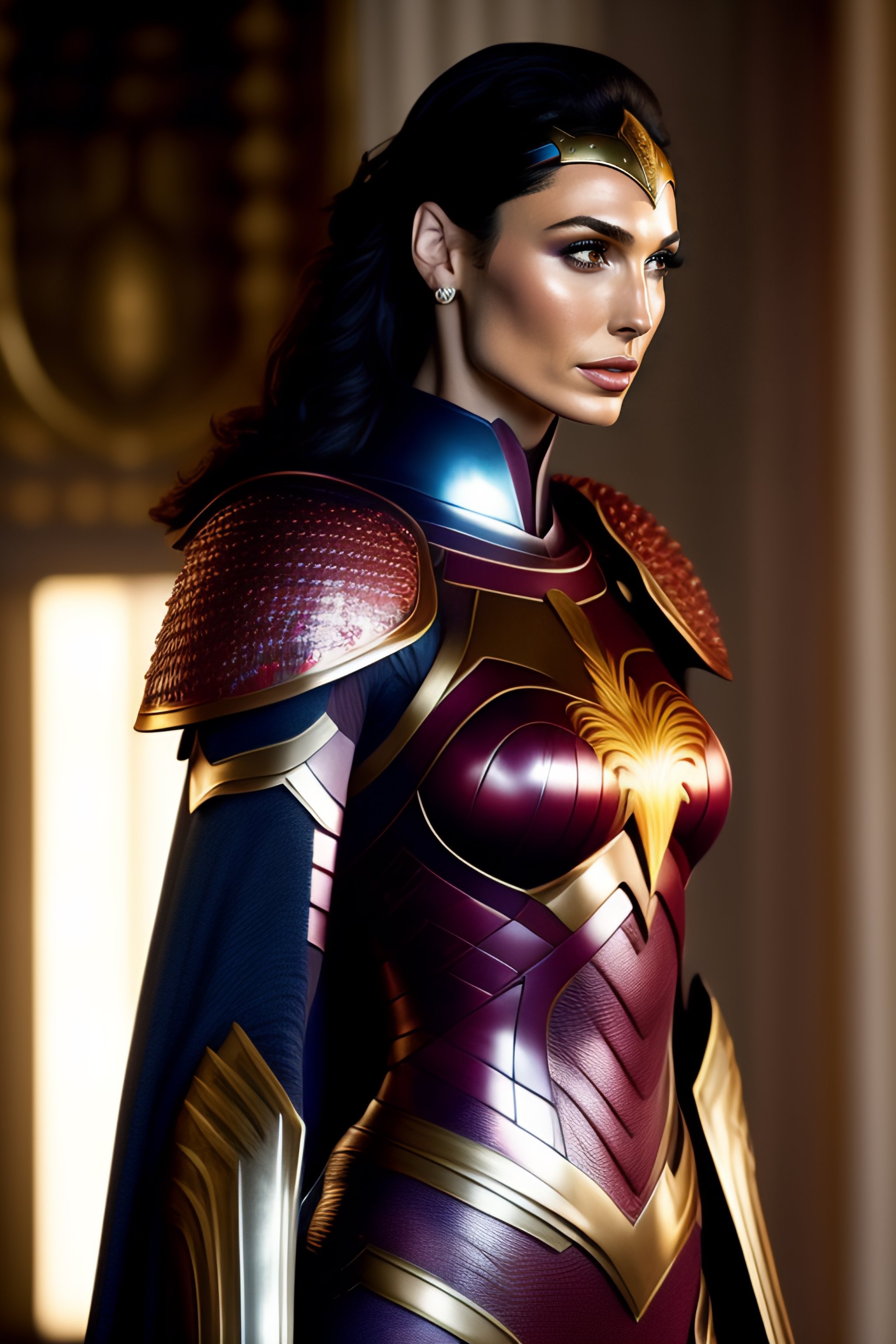 Lexica - Gale gadot armor