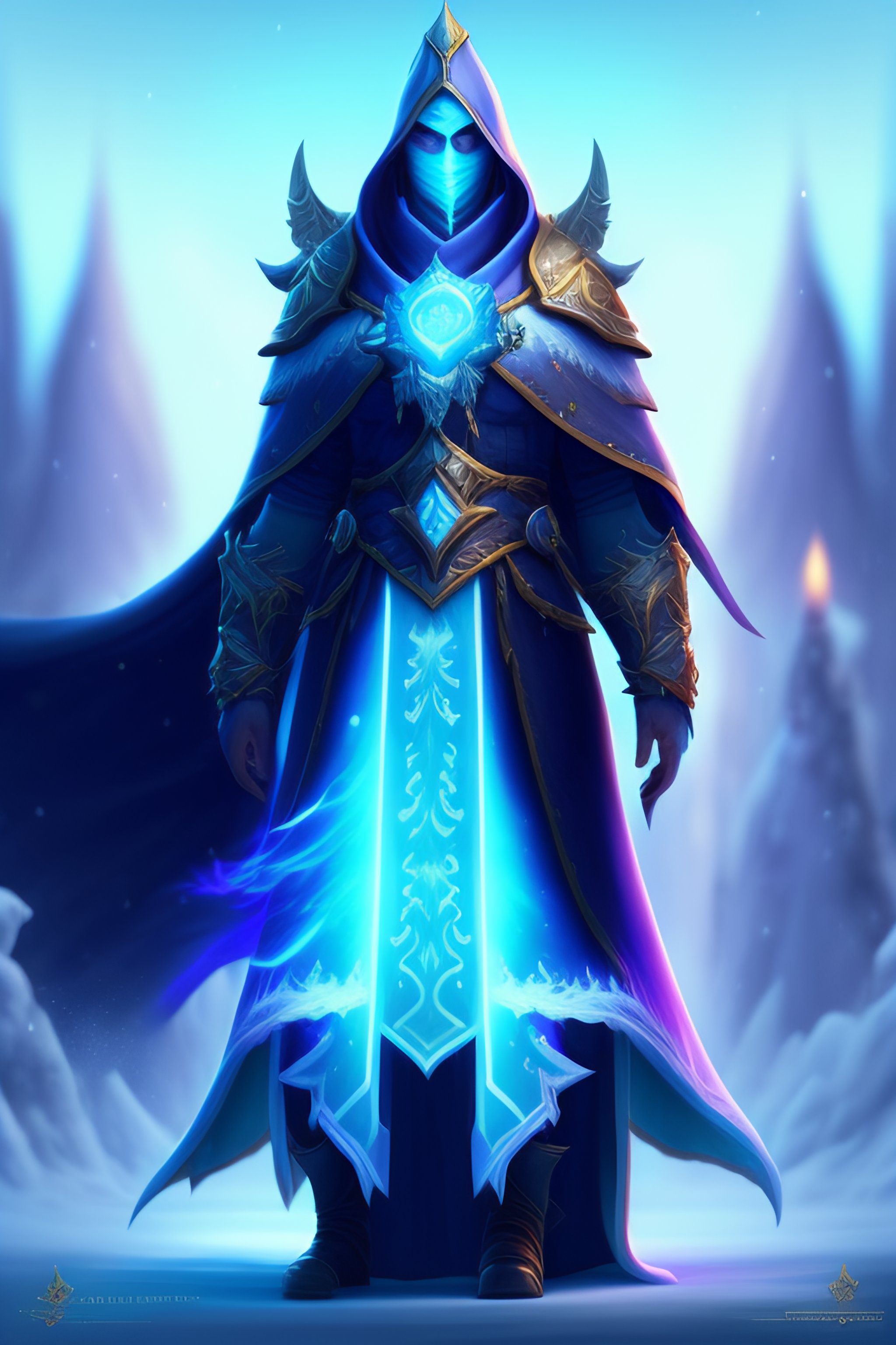 ice mage art