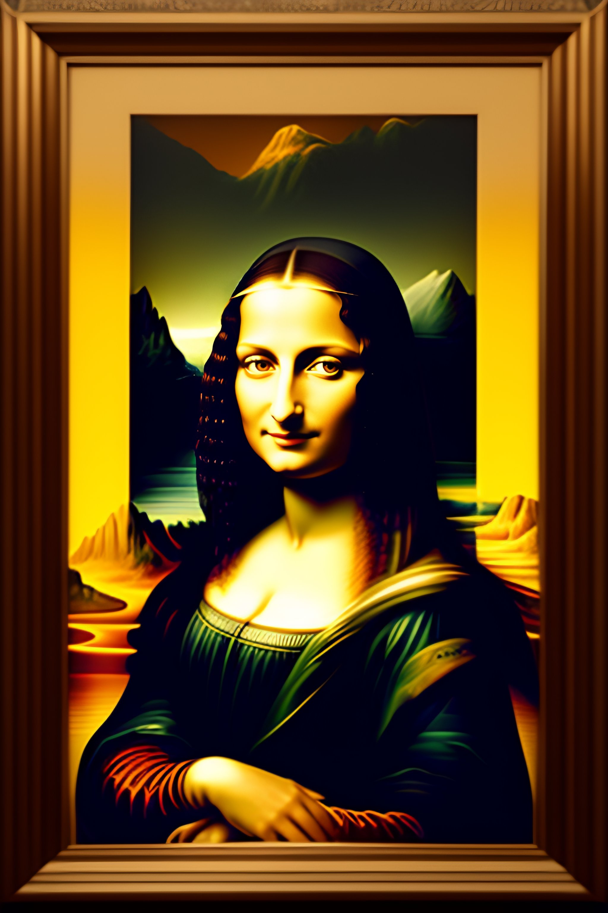 Lexica mona lisa like south park