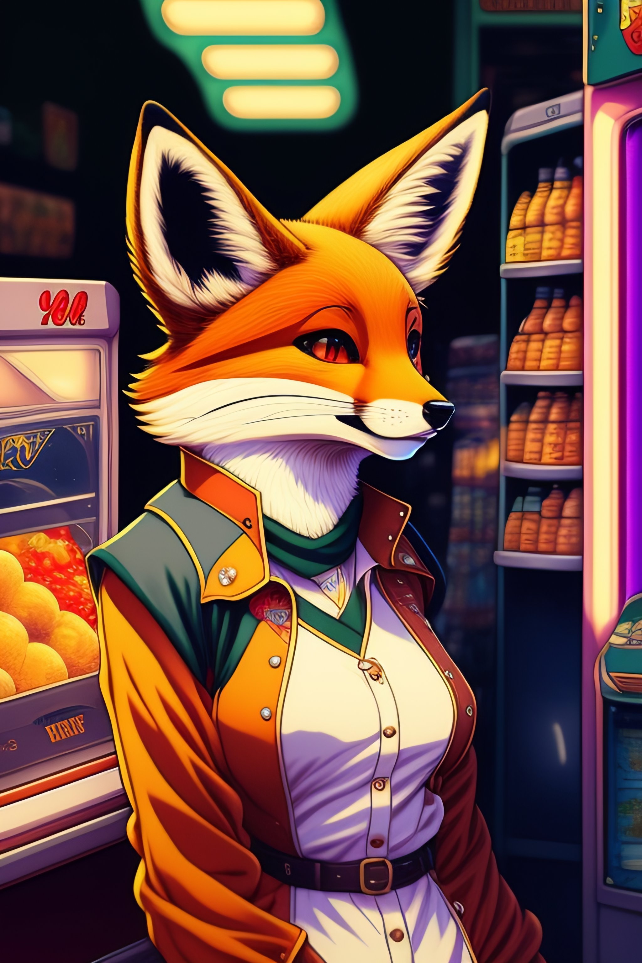 Lexica - In the style of 90's vintage. anime art of a An ...