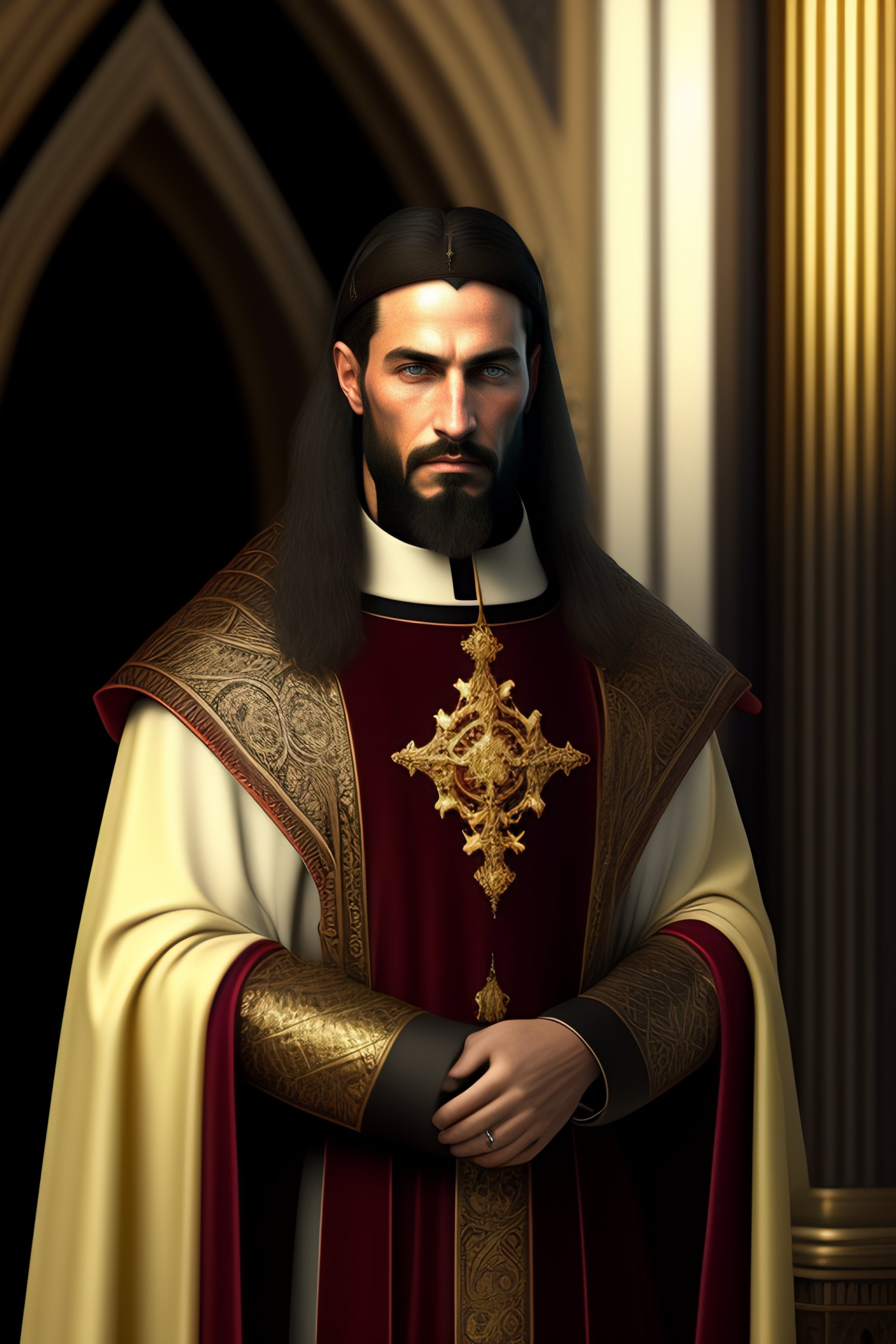 Lexica - Medieval art priest gothic