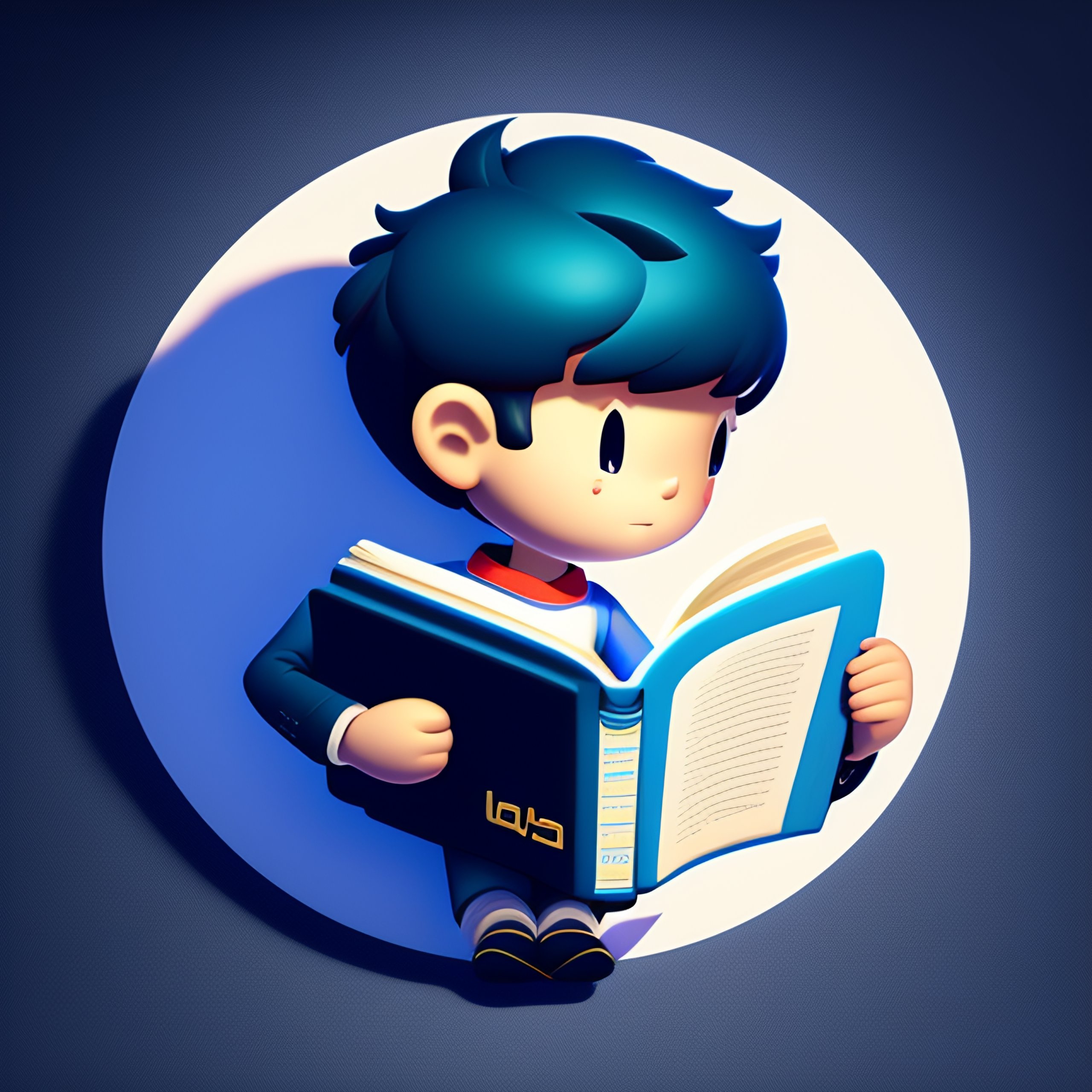 lexica-retro-video-game-asset-of-a-boy-reading-the-bible-minimalist