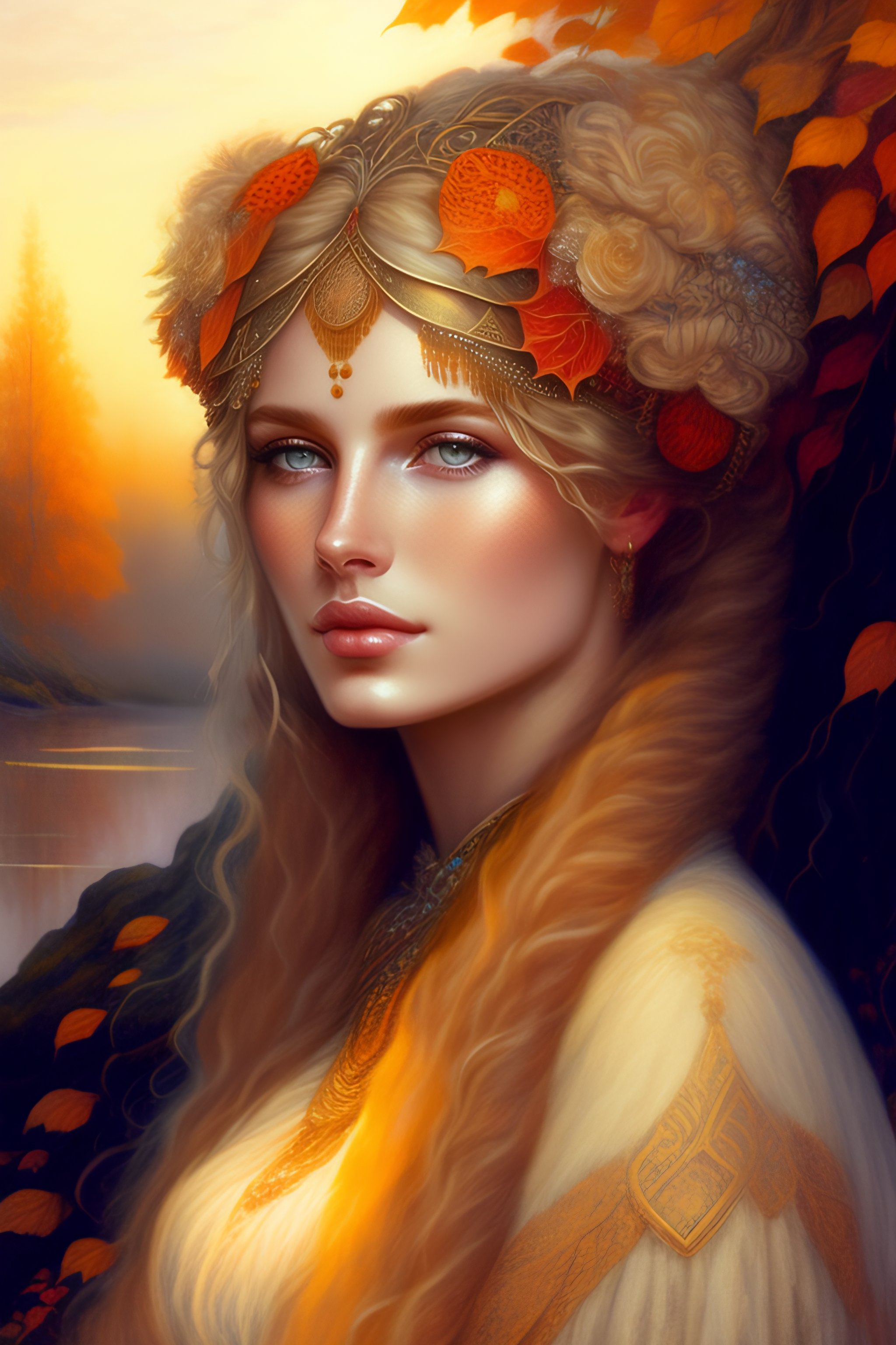 Lexica Portrait Of A Pretty Girl Messy Blonde Hair Futuristic 