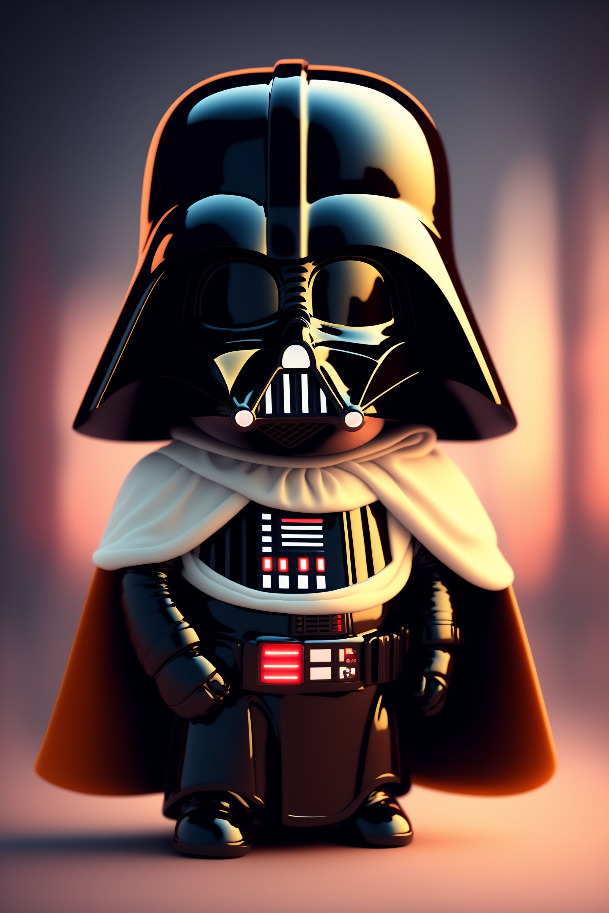 cute darth vader cartoon