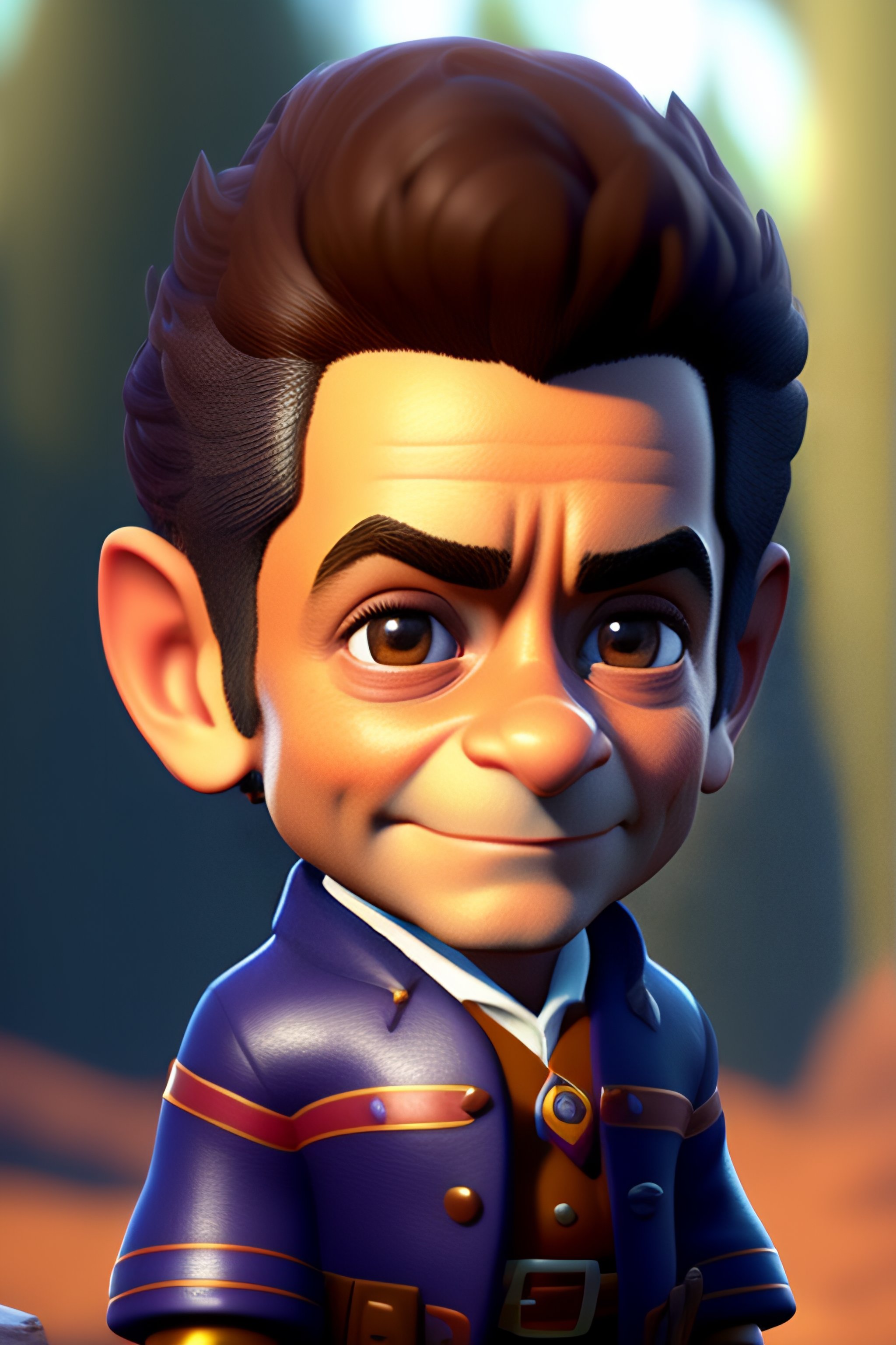 Lexica - Forest dwarf nicolas sarkozy cute as a pixar disney character ...