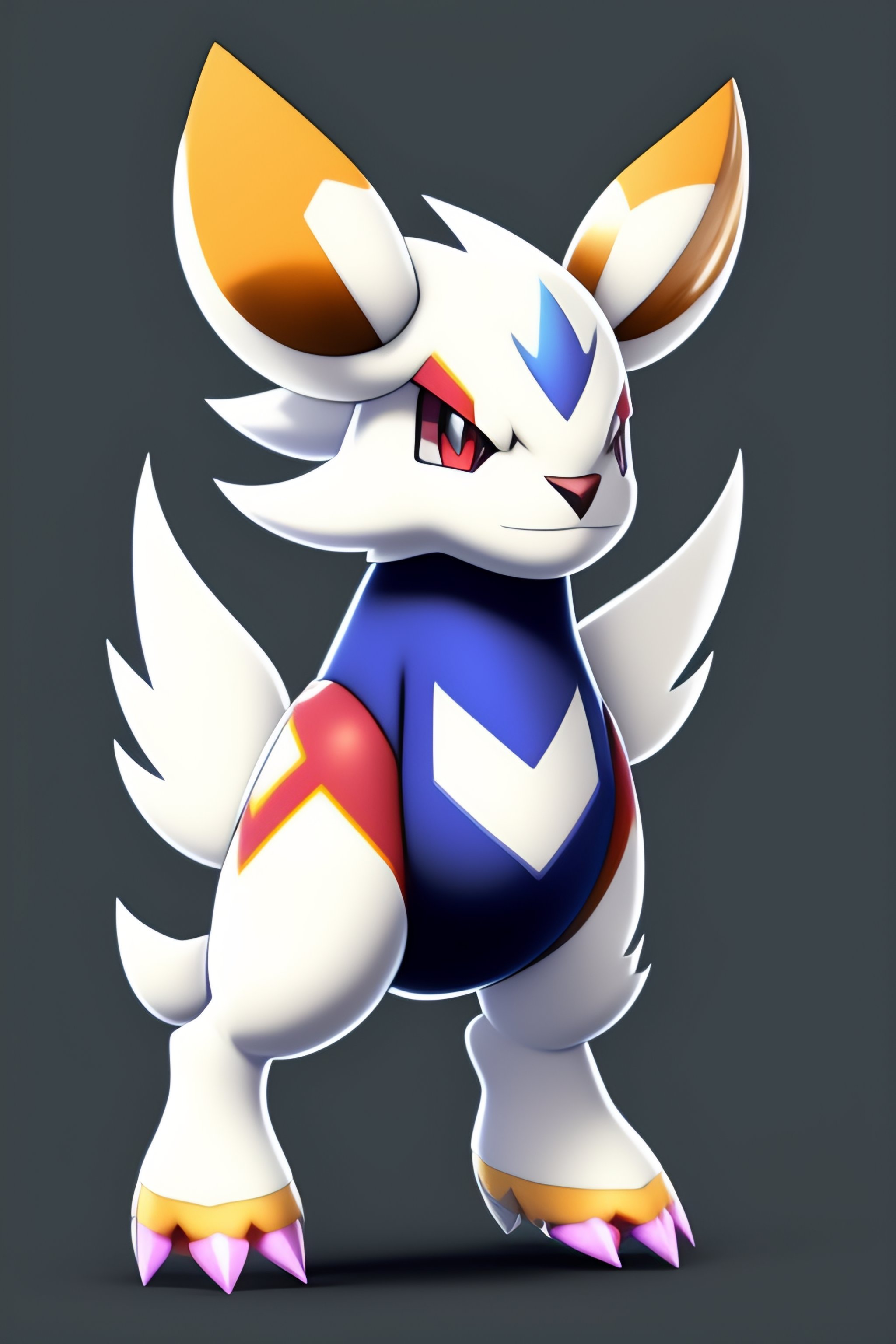 Lexica - Mix between the pokemon Absol and the pokemon Dracolosse in ...