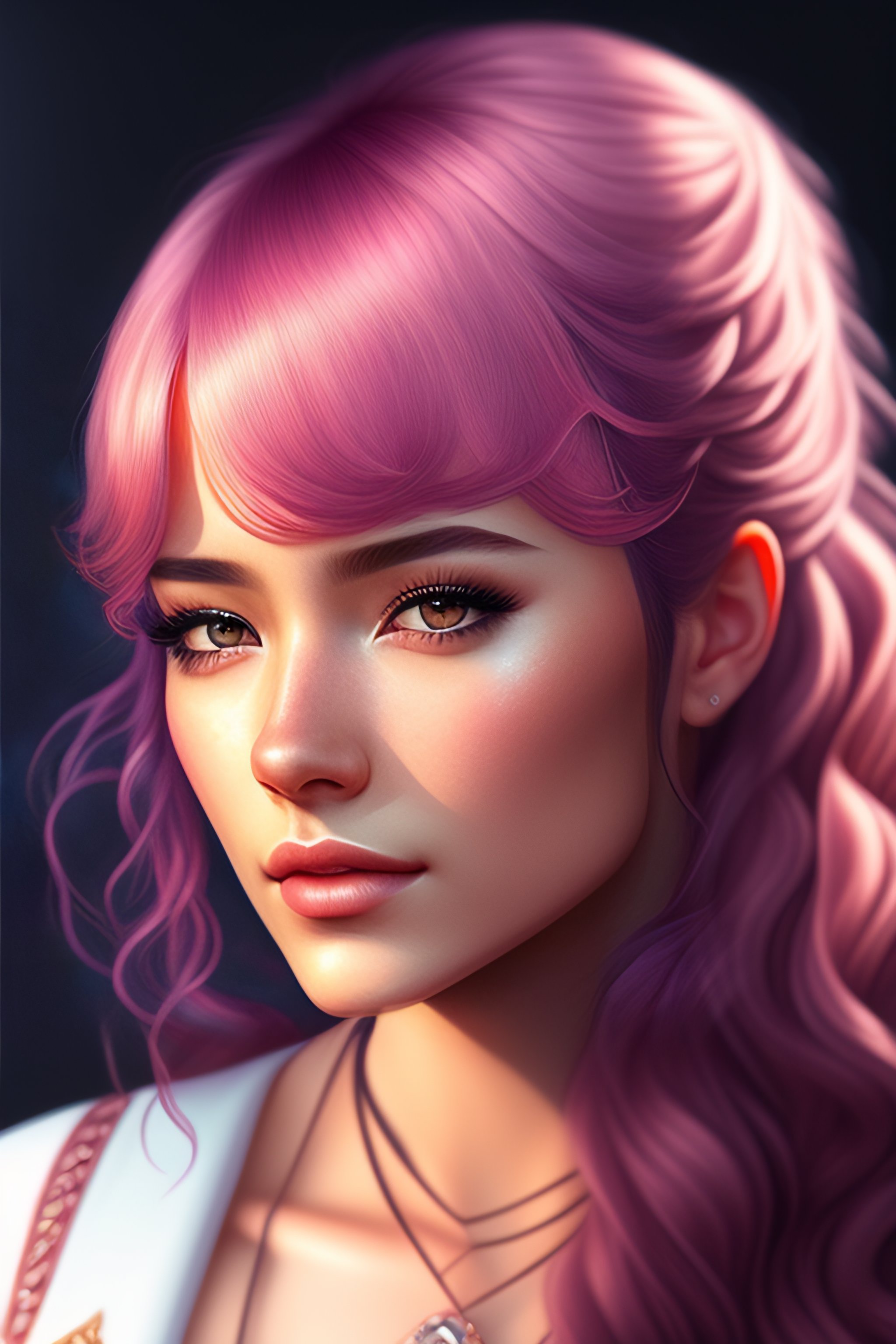 lexica-hyperrealistic-portrait-of-female-in-dgs-illustration-style