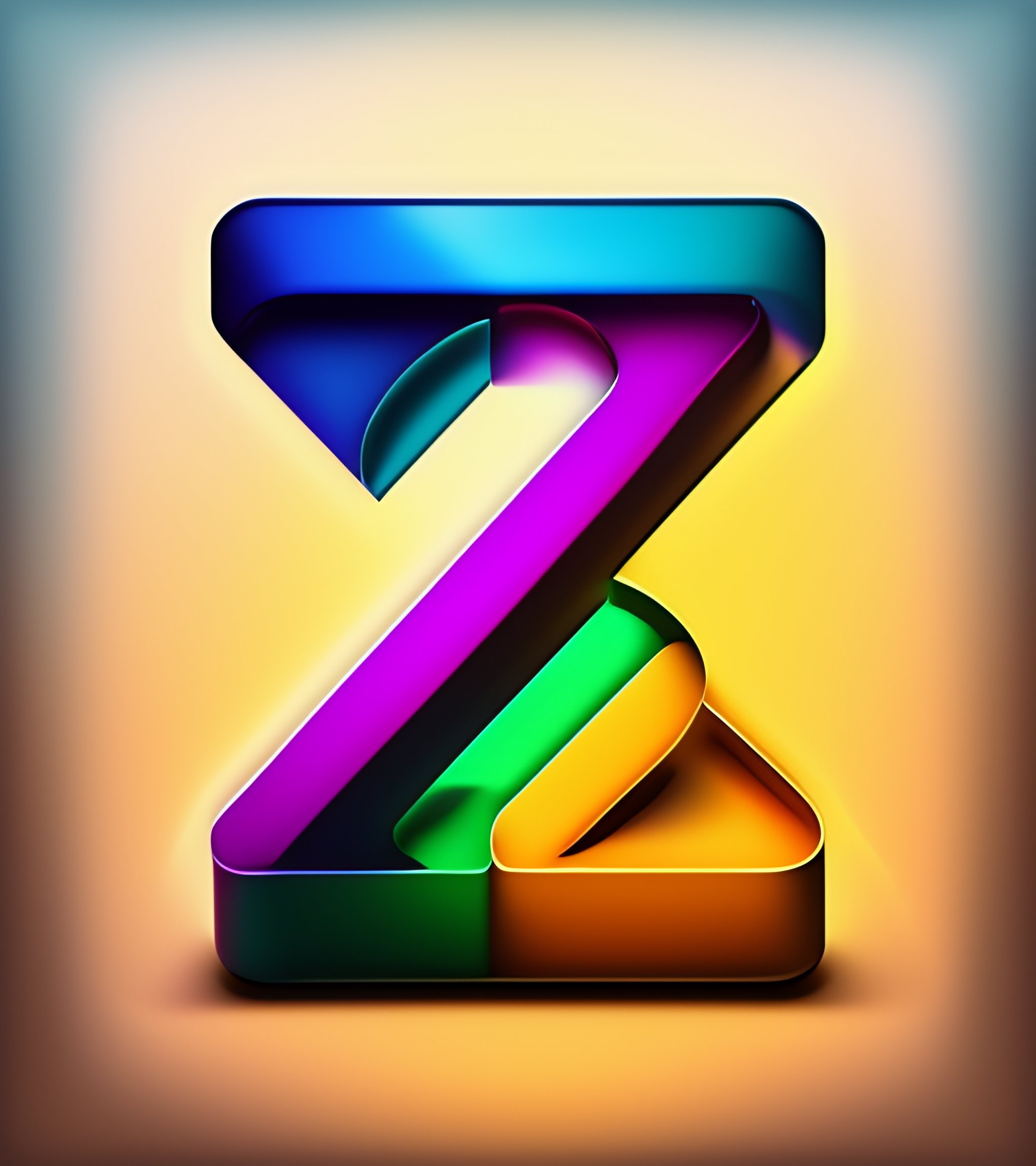 Lexica - Letter R, neon, logo, icon