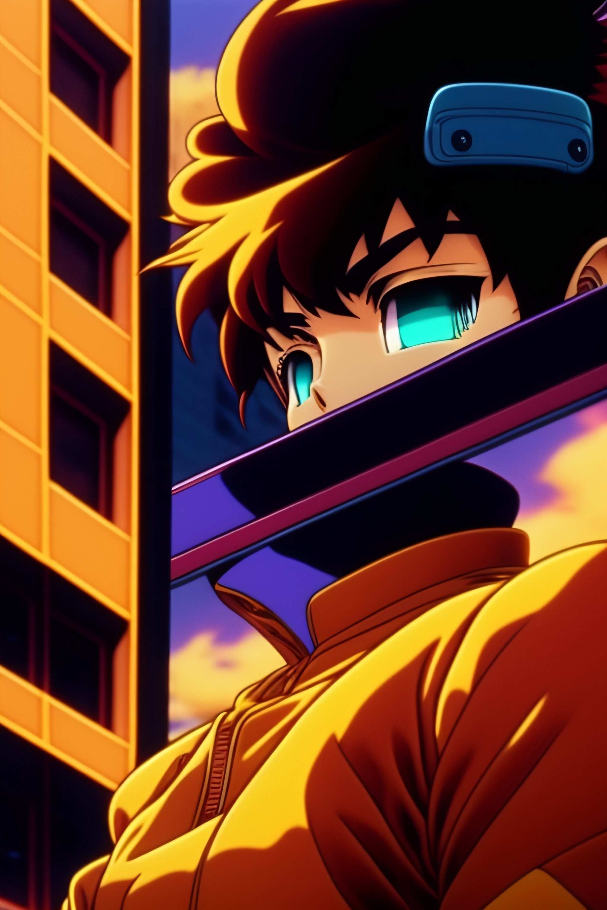 Lexica - Vintage anime screenshot from Akira, 90's anime aesthetic