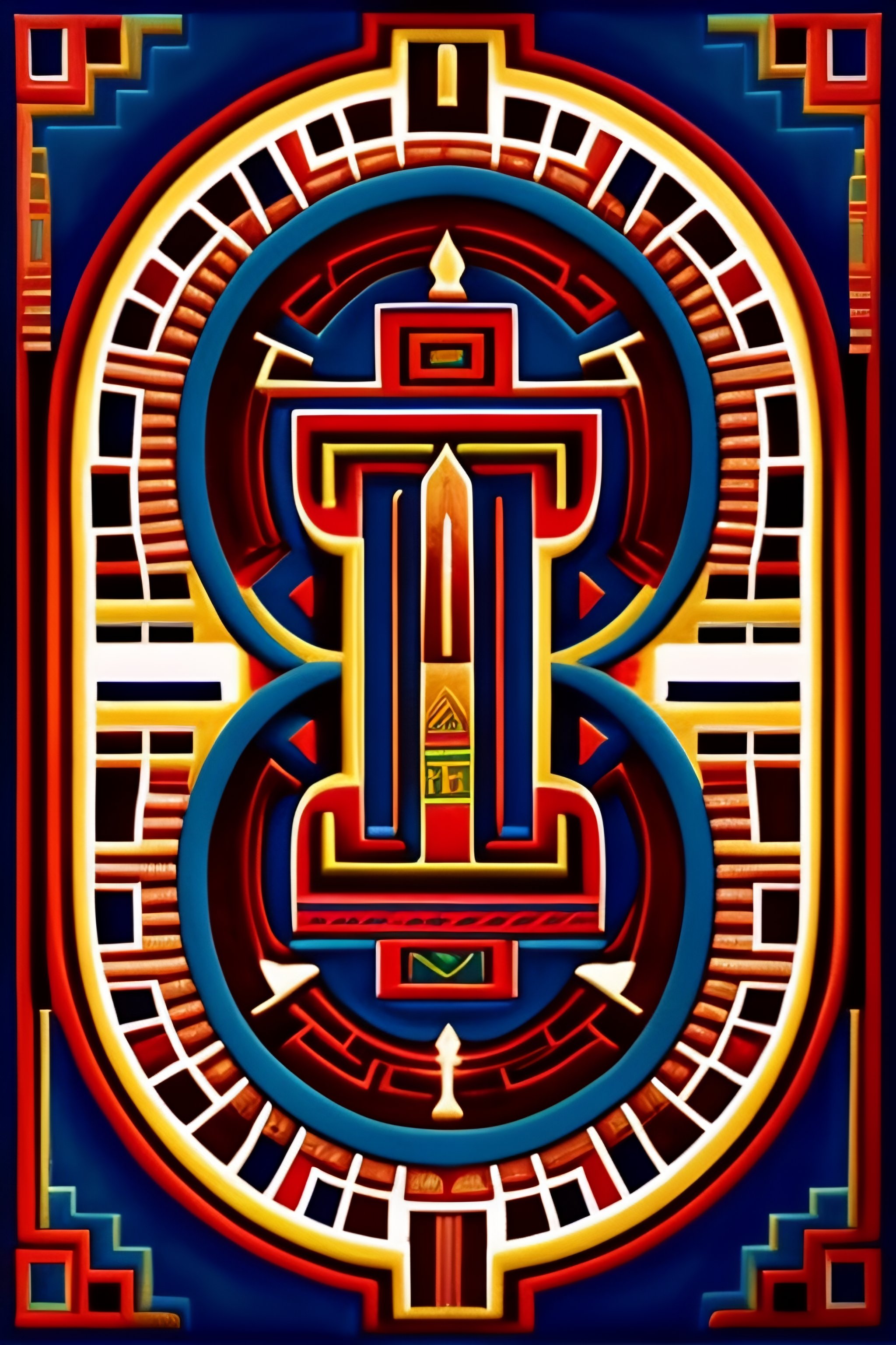 Lexica - A patern of aztec symbols