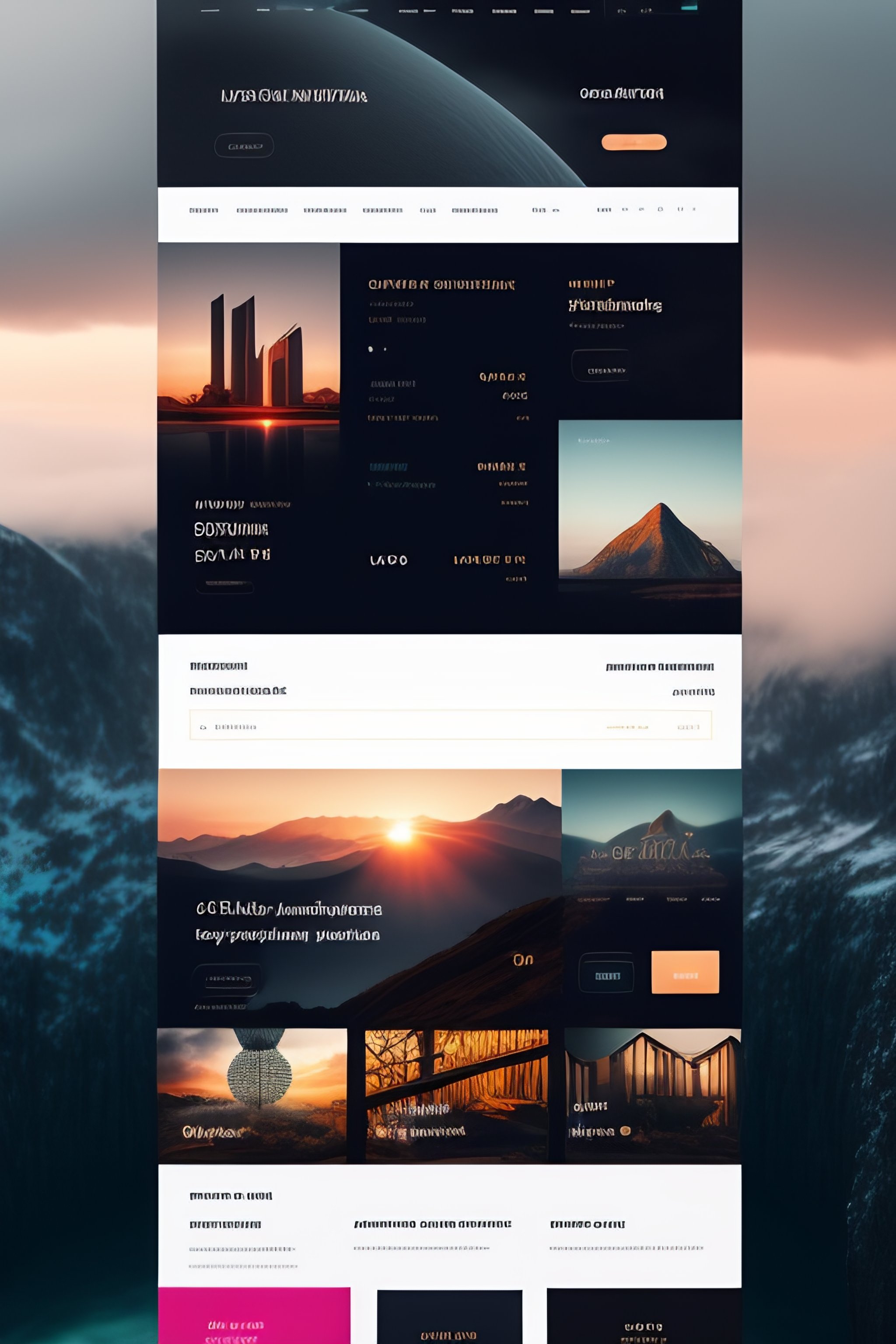 Lexica - Hd beautiful picture of a ui/ux design of a fashion website