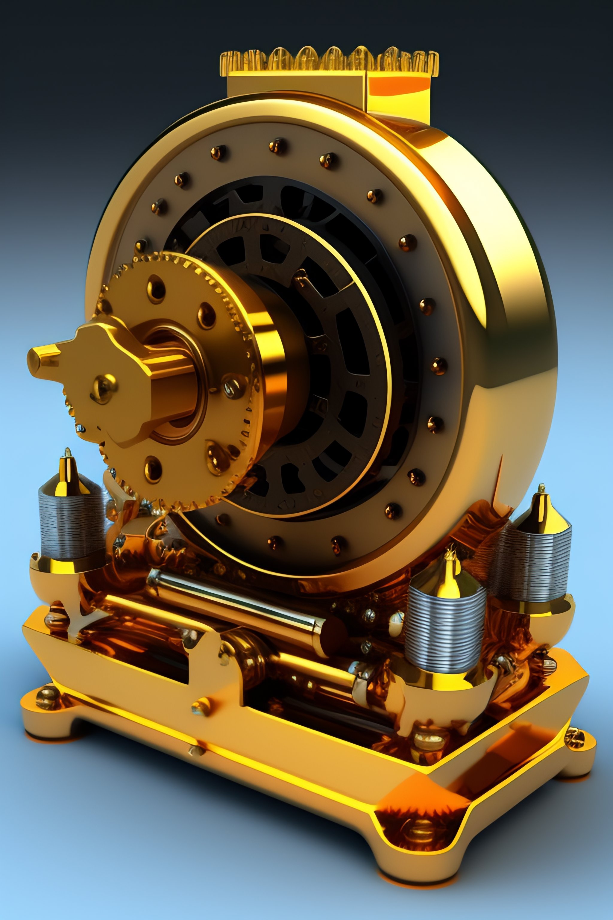 Lexica - A mechanical art generator cad gear design engineering art ...