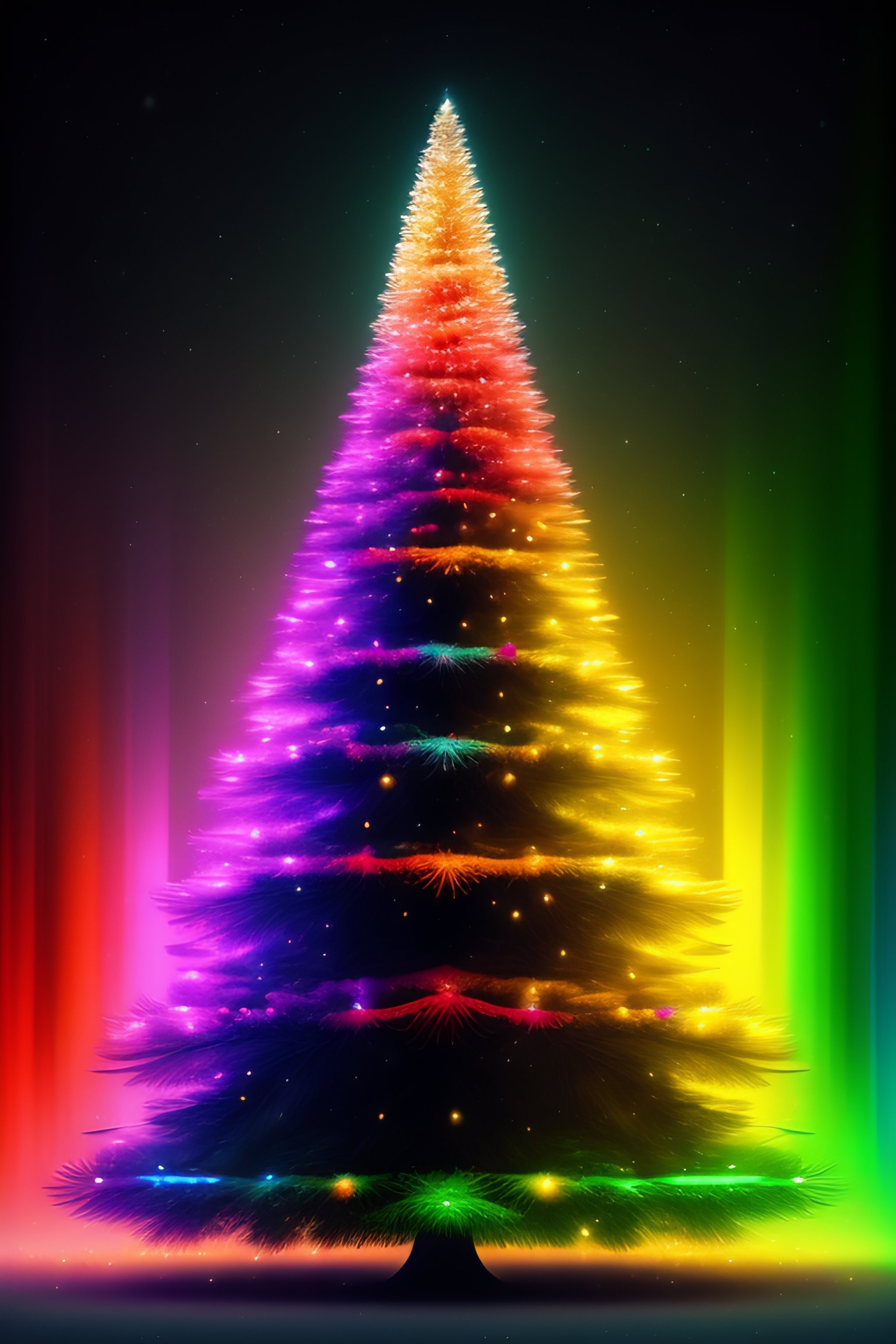 Lexica Regenboog kerstboom