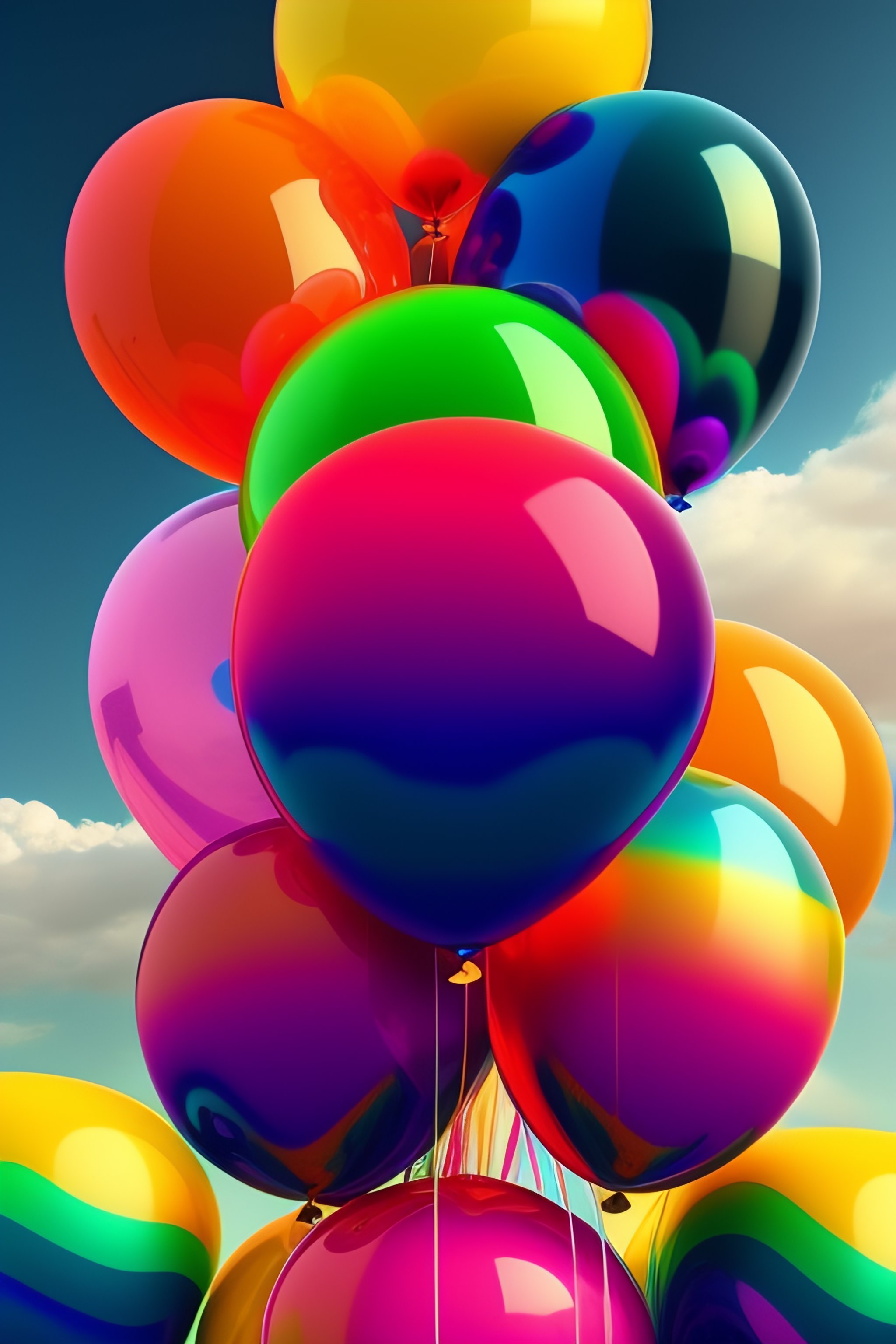 lexica-happy-100-followers-lots-of-colour-and-balloons-must-have