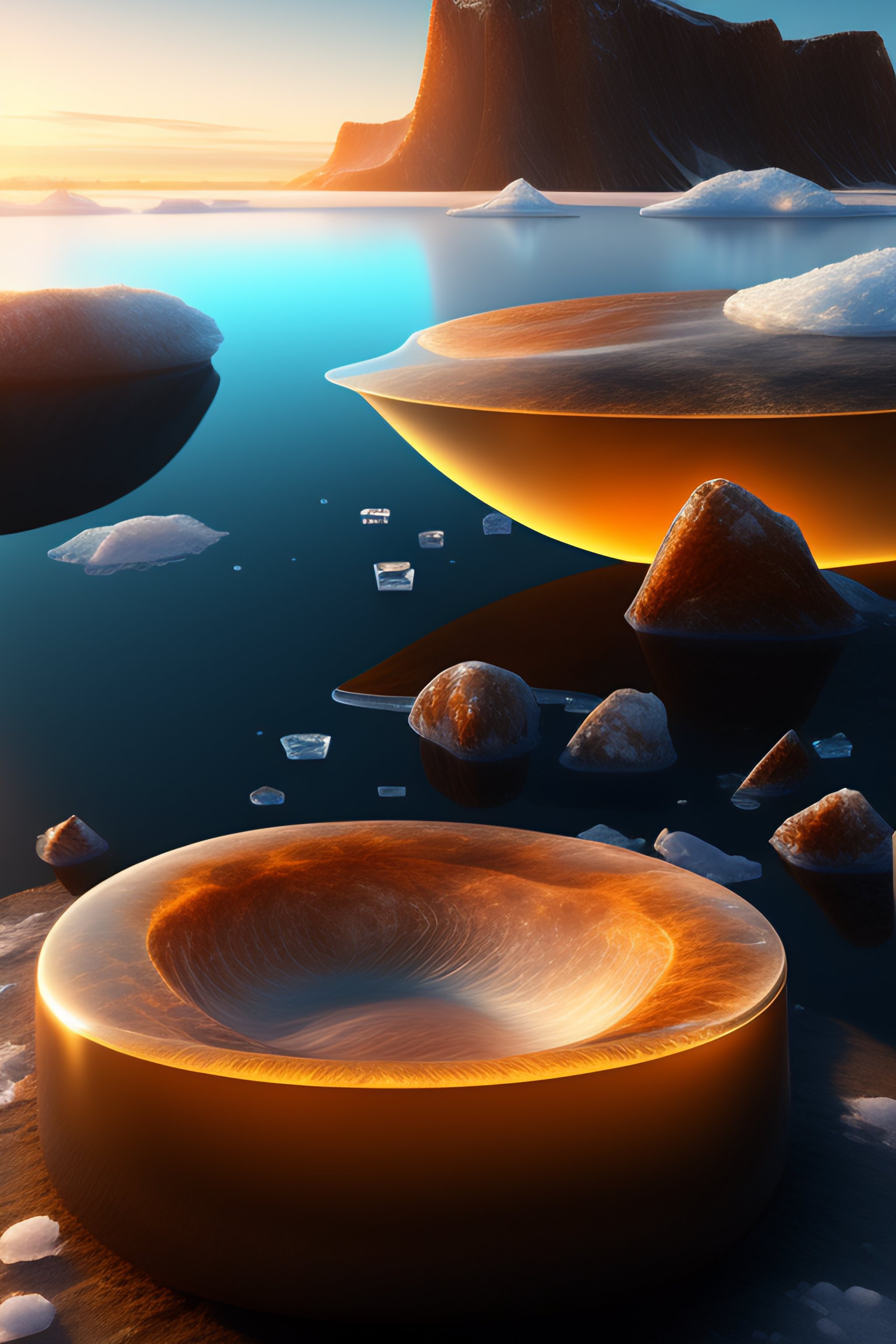 Lexica - Goldmine of Ice Age Fossils, realism, smooth, high quality