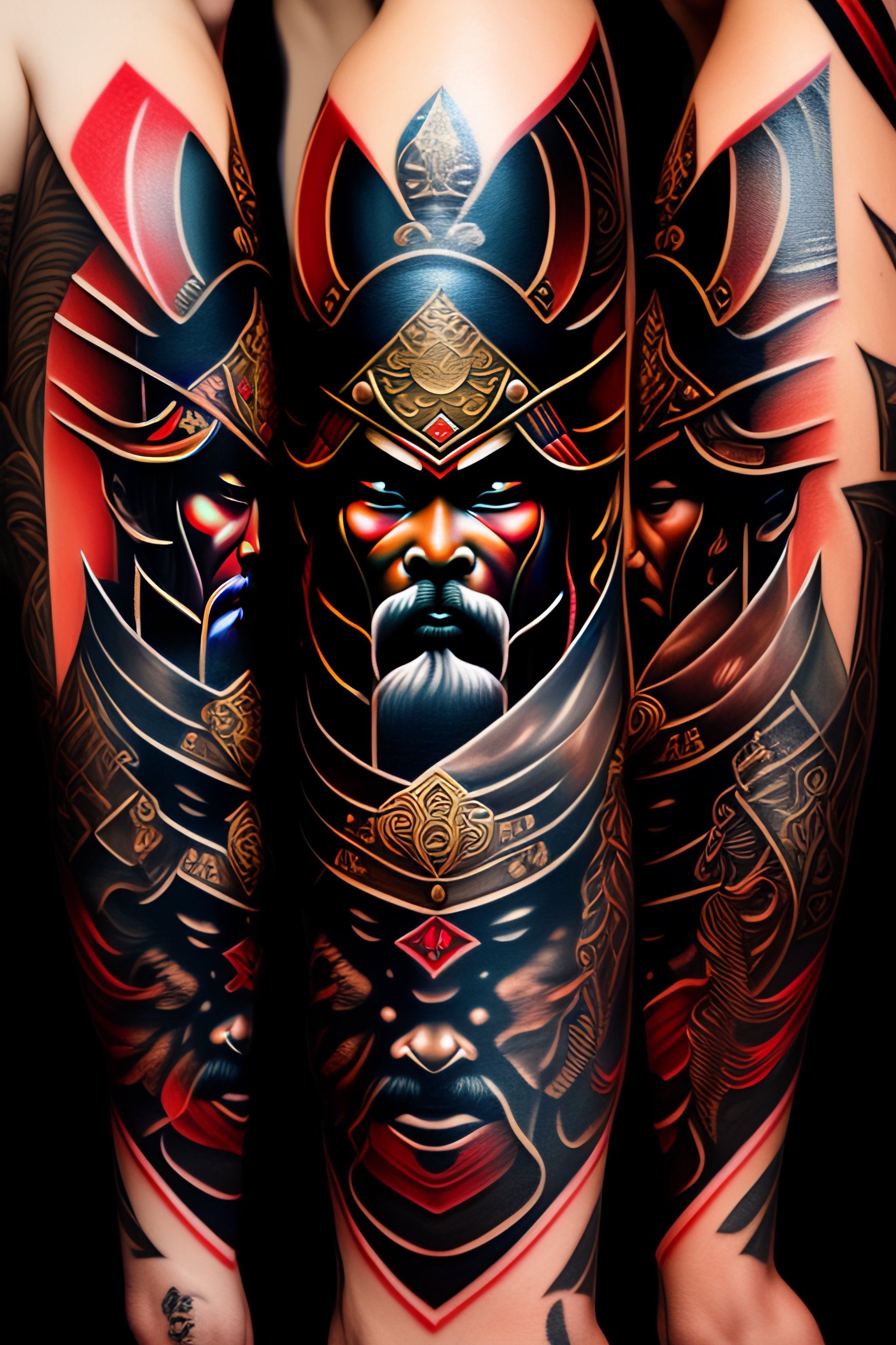 samurai tattoos