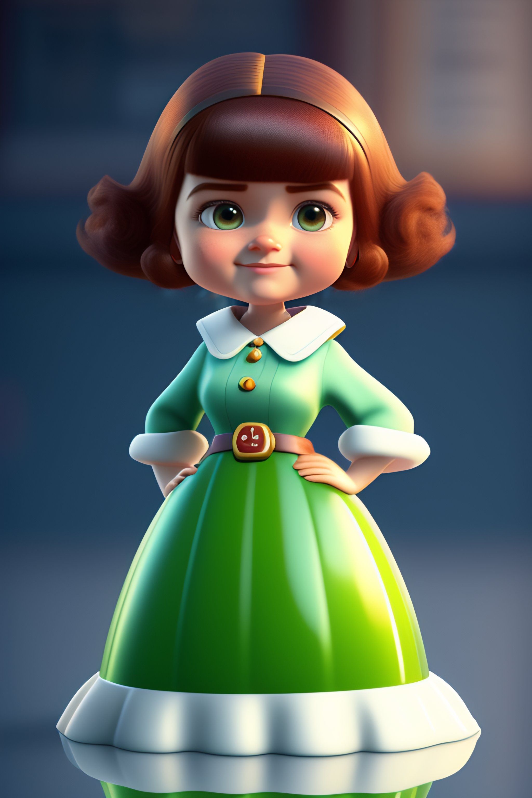 Lexica - Girl Accountant, pixar style, 3d style, disney style, 8k ...