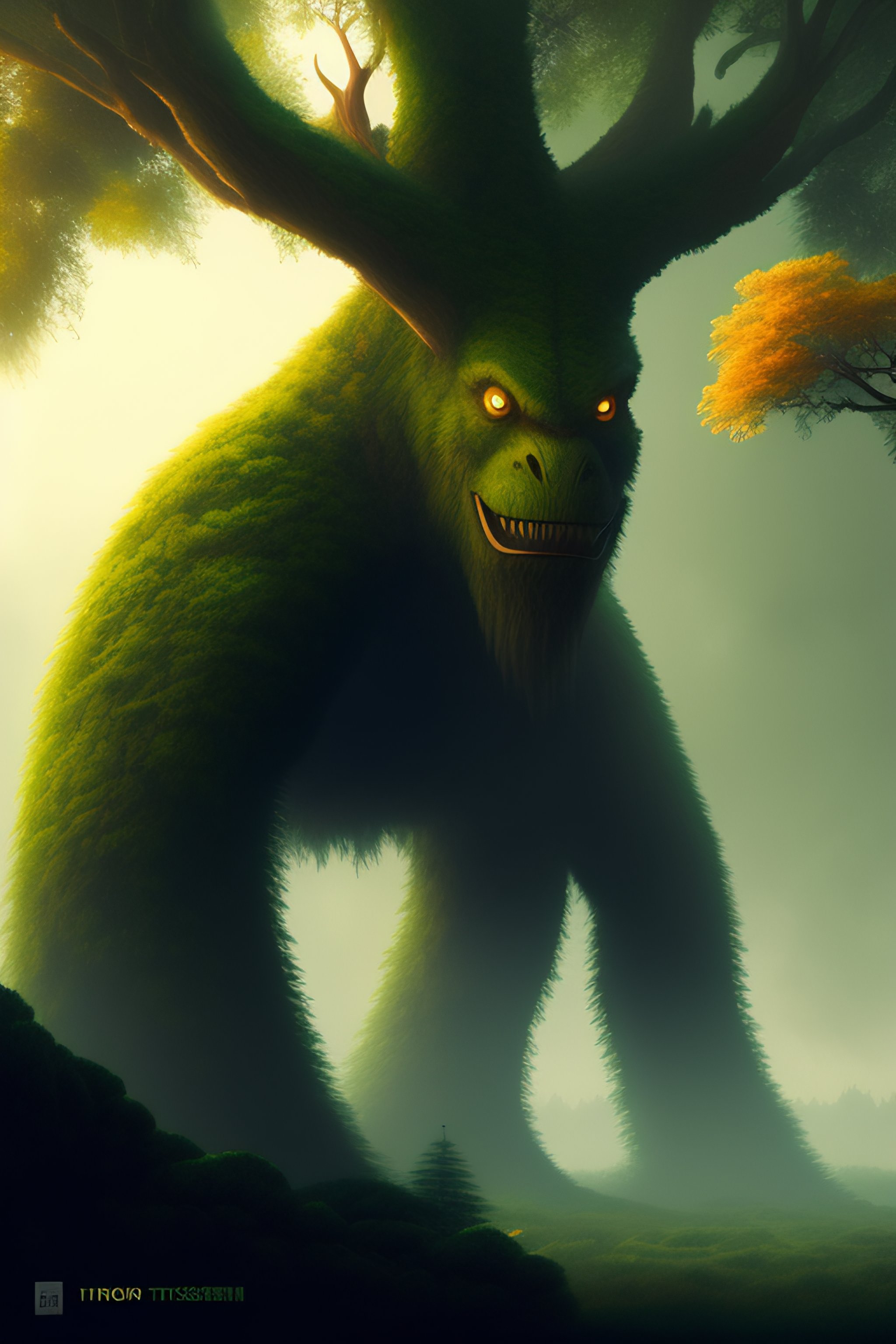 Lexica - Tree monster, forest