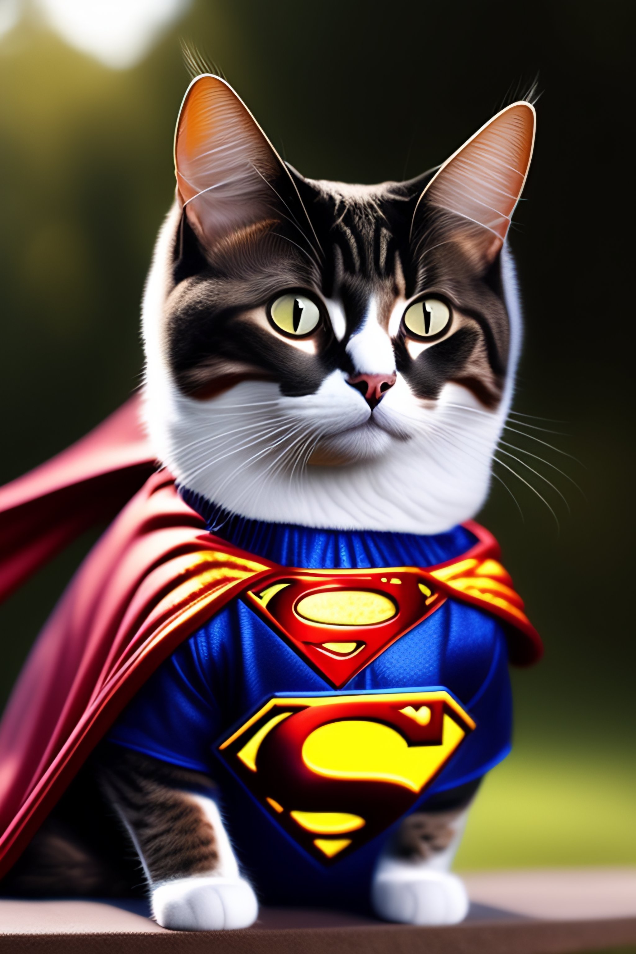 Cat superman clearance costume