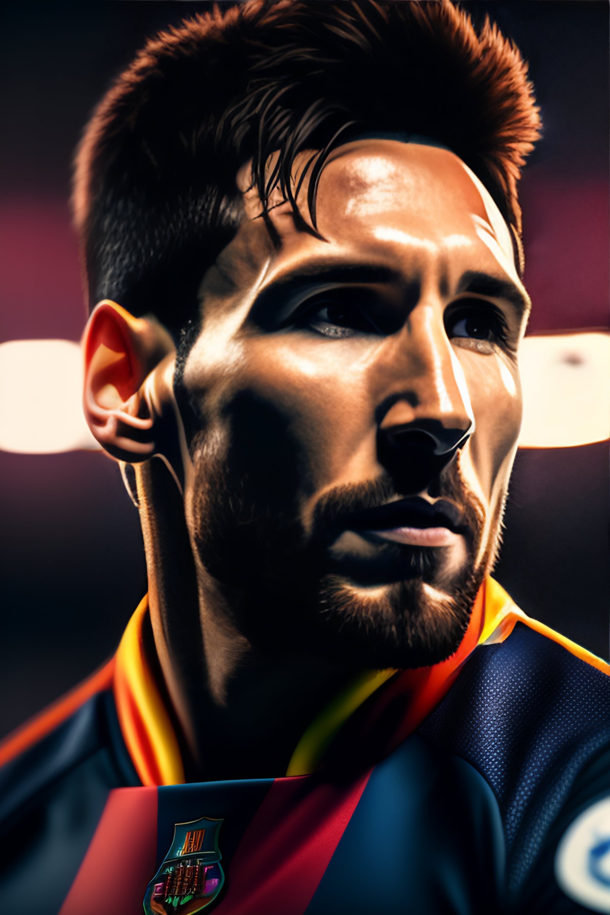 Lexica - Portrait of Lionel Messi , highly detailed, sharp focus, 8 k ...