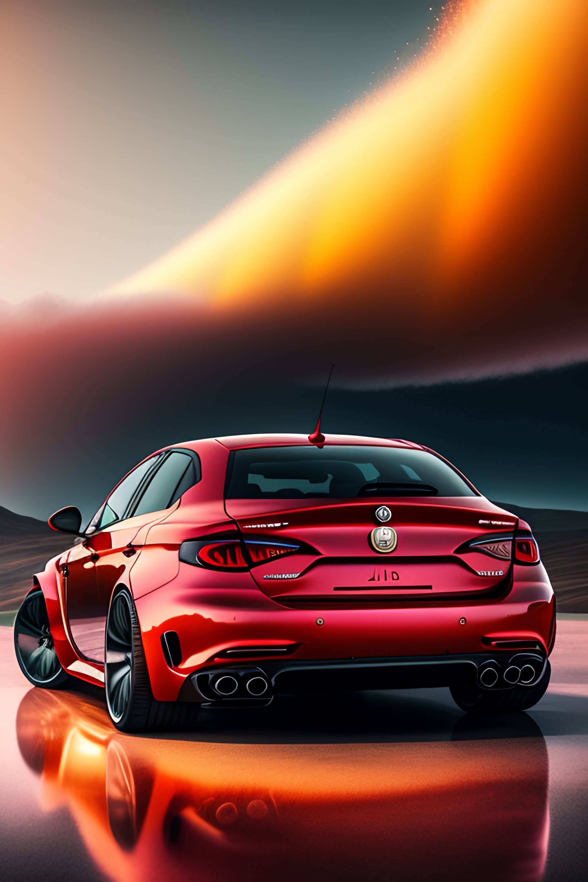 Lexica - Alfa Romeo 159 jtd, MH19BMR number plate render poster vivid ...