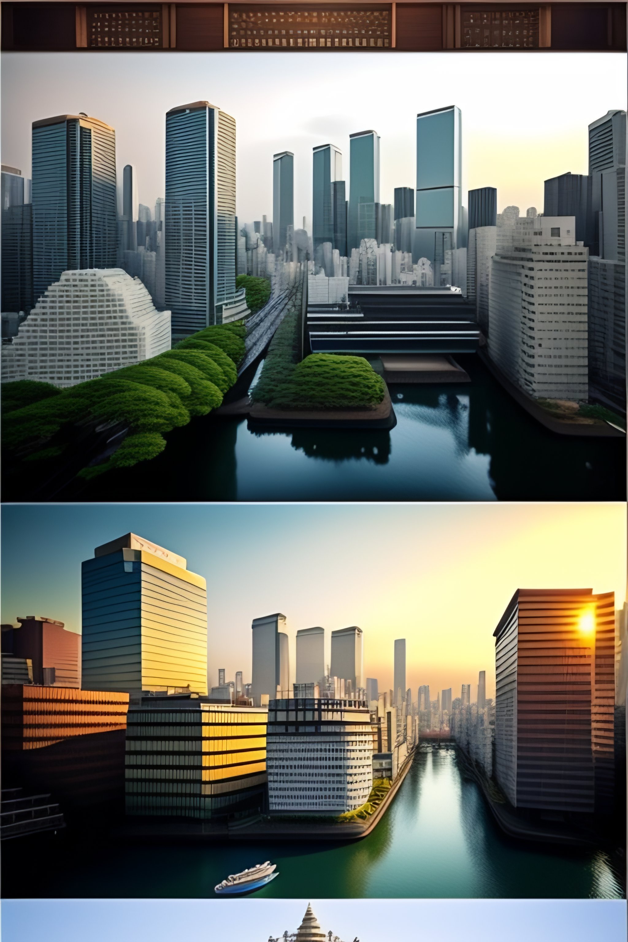 Lexica - Realistic view of Tokyo, between old and modern.