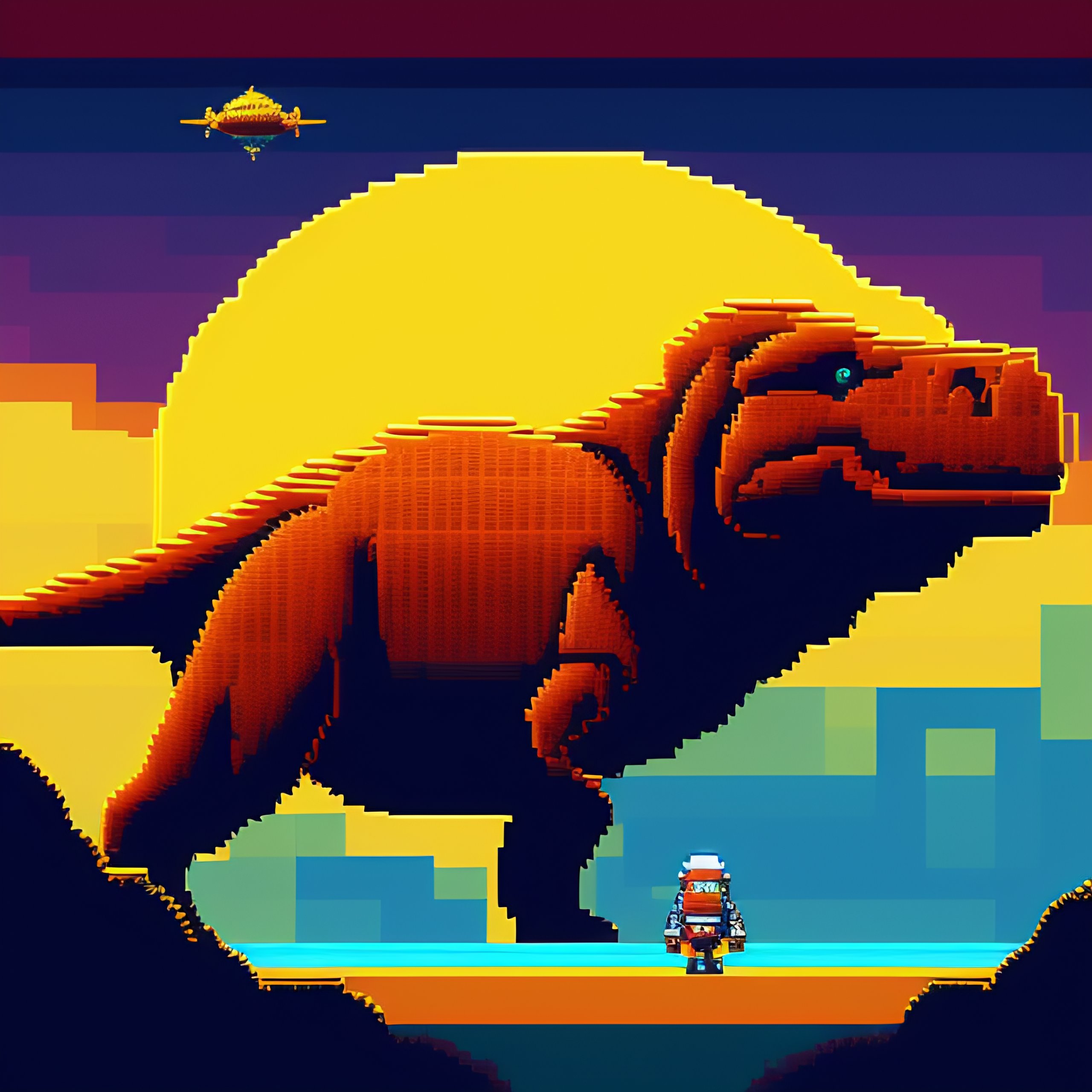 256 Bit Pixel Art