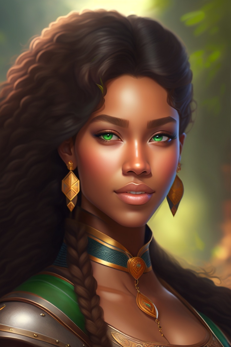 Lexica - A beautiful woman like disney's pocahontas like viking warrior ...