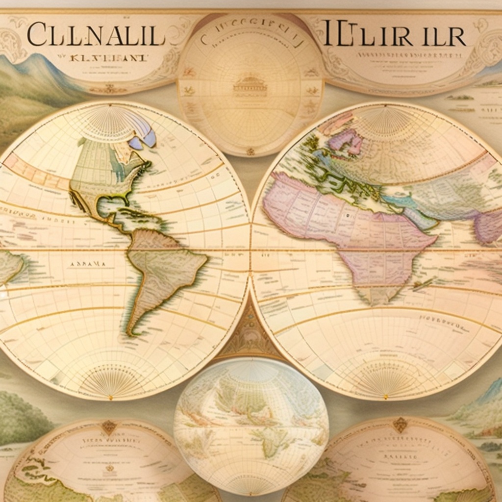 Lexica - White background, watercolour of a faded map muted , by Cicely ...