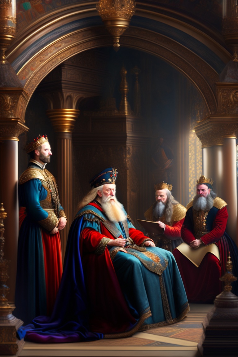 Lexica - King Lear, seated in his royal chamber, reveals his ...