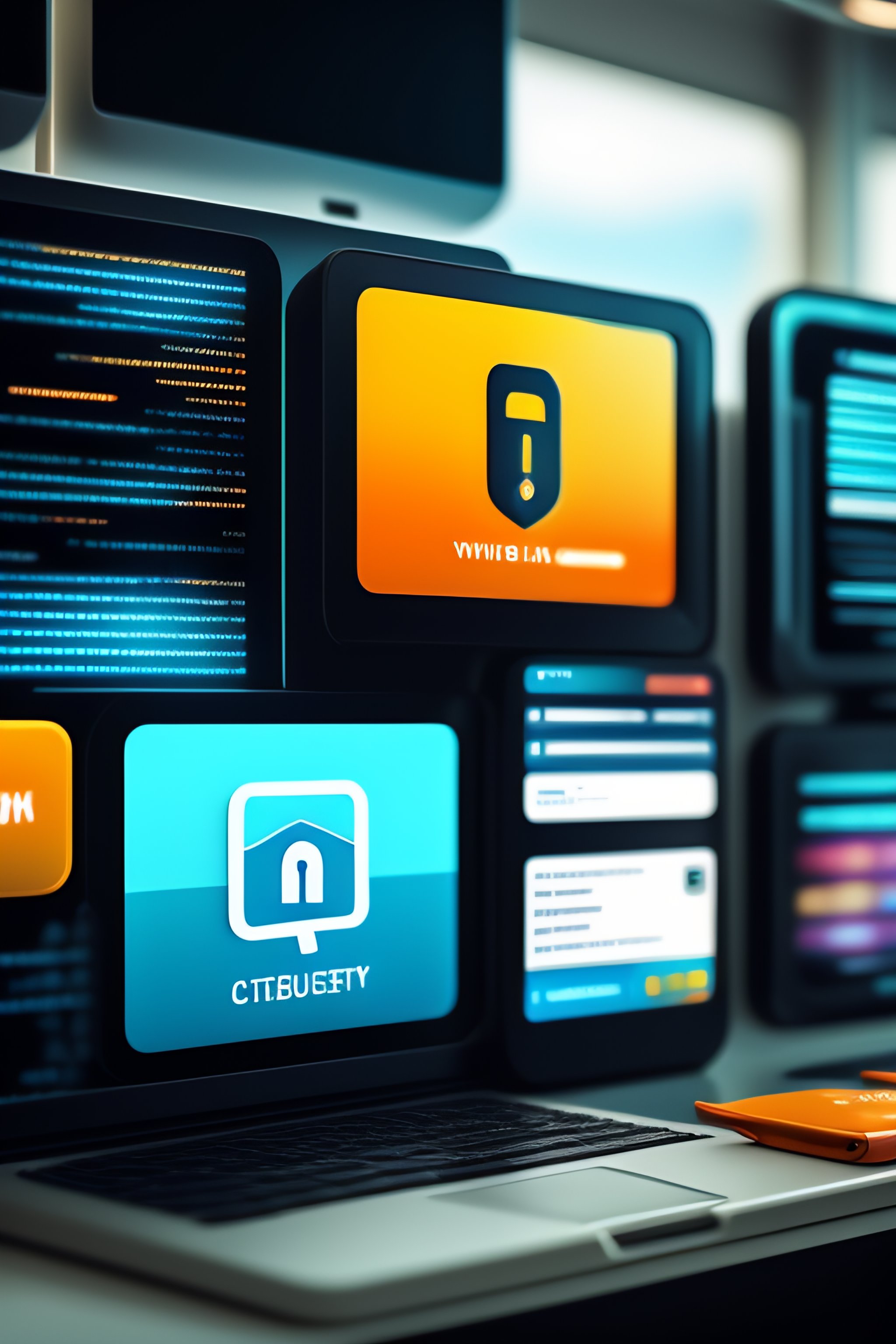 Lexica - Cybersecurity website header