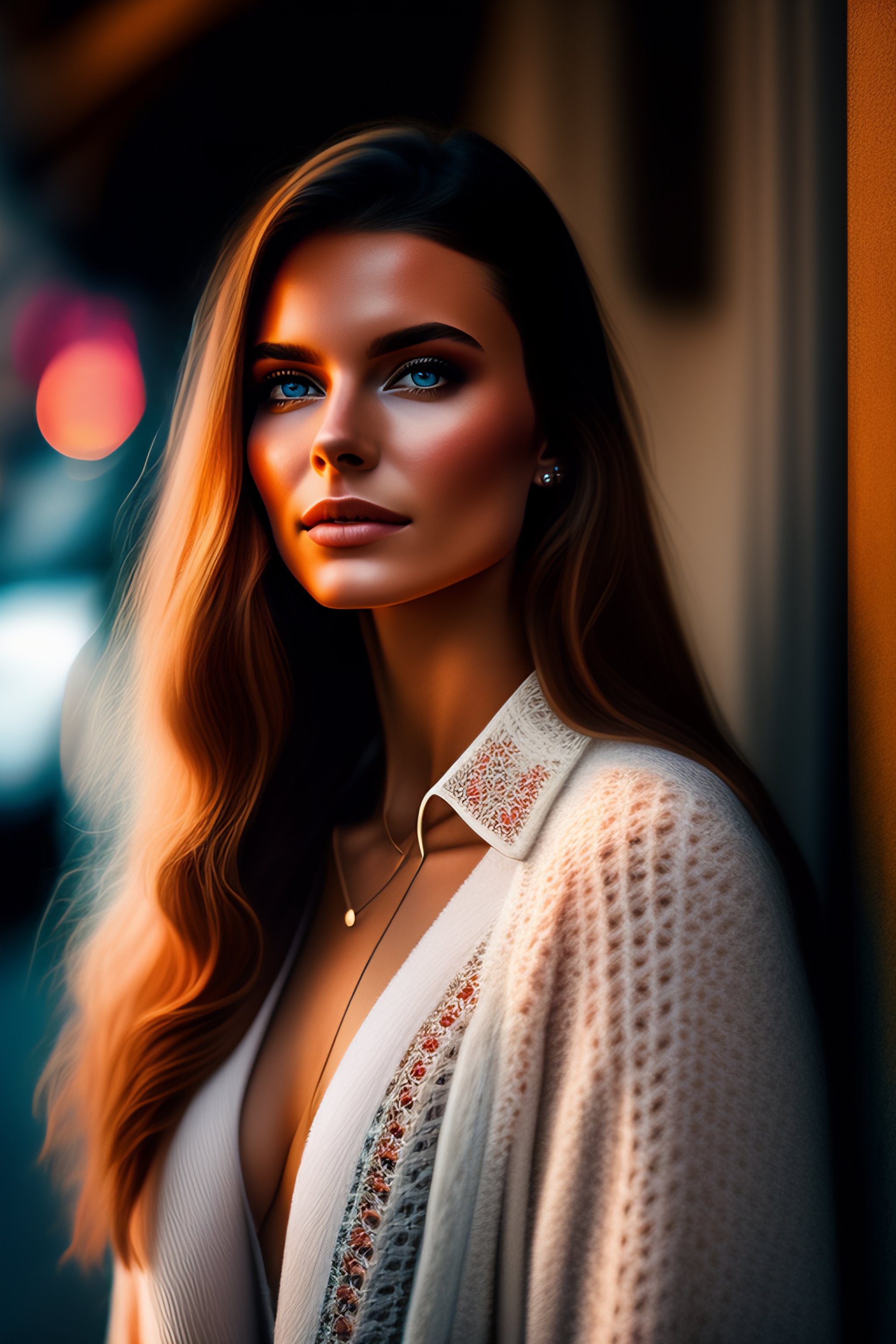 Lexica - Analog style picture of beautiful polish girl