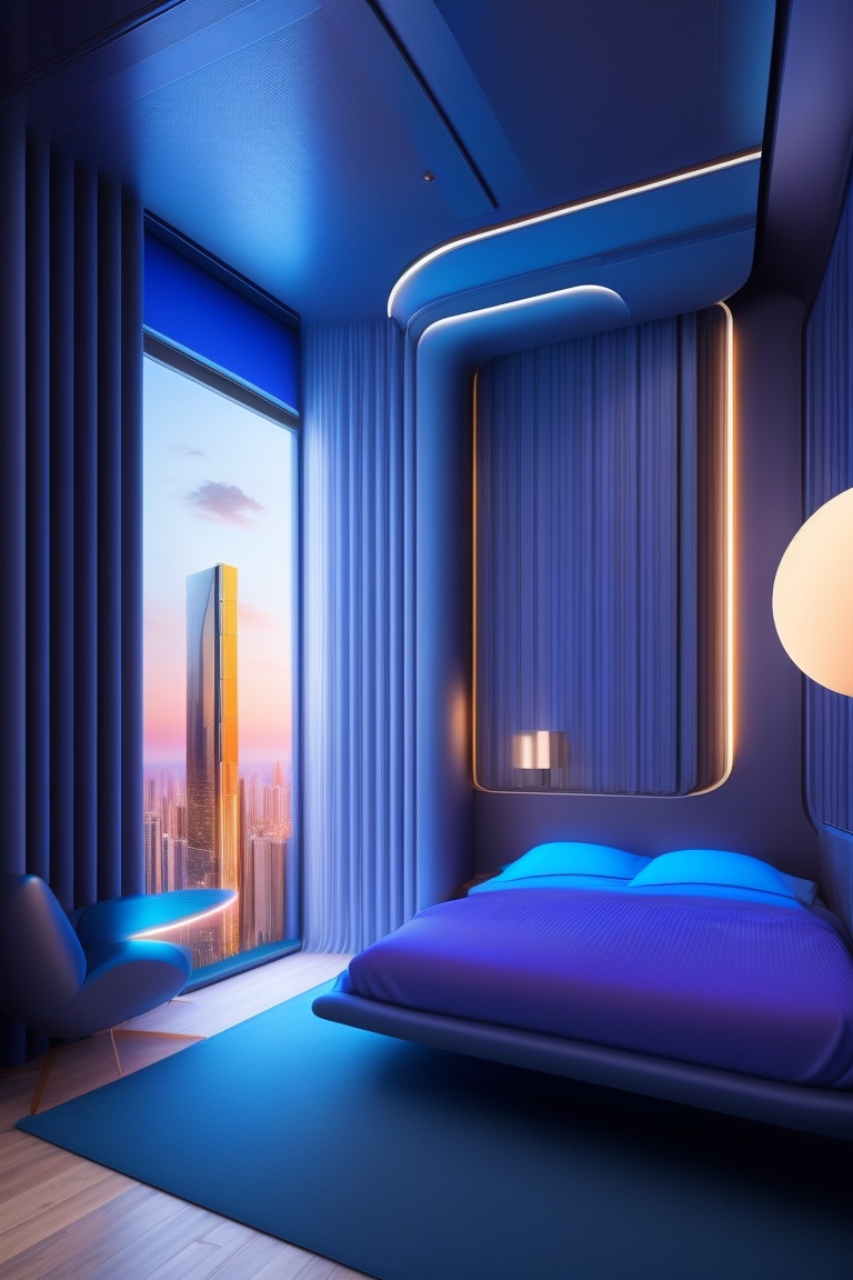 Lexica - 3 room studio flat with ultra futuristic style rooms, more ...