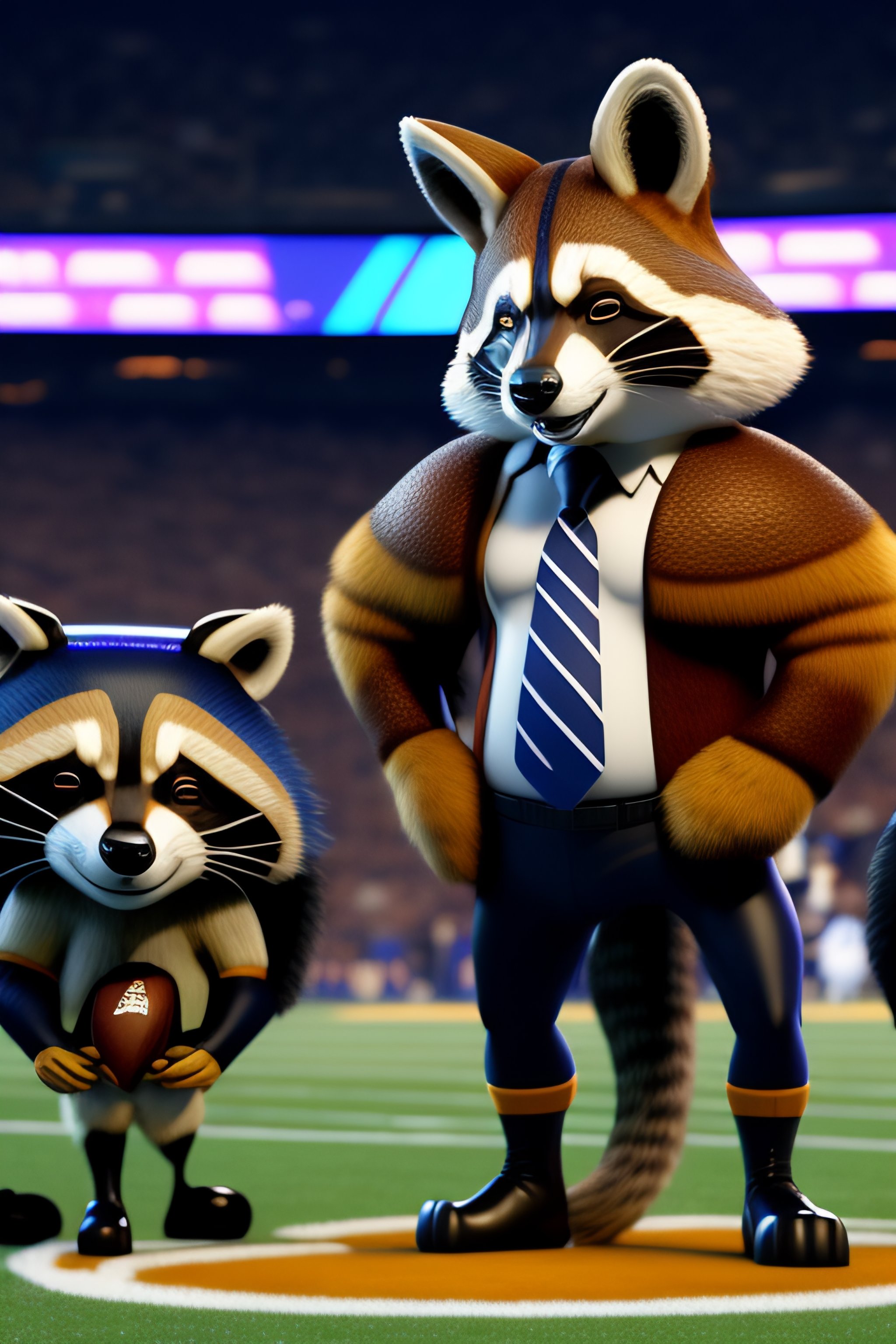 Lexica - “portrait of racoon in the manner of modern Disney Sharpe ...