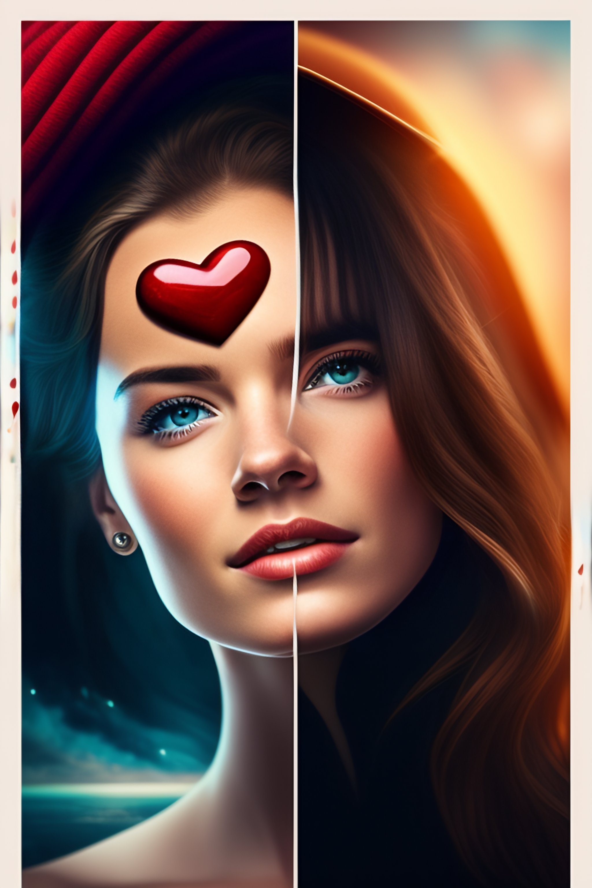 Lexica - A girl chooses between her heart and her mind