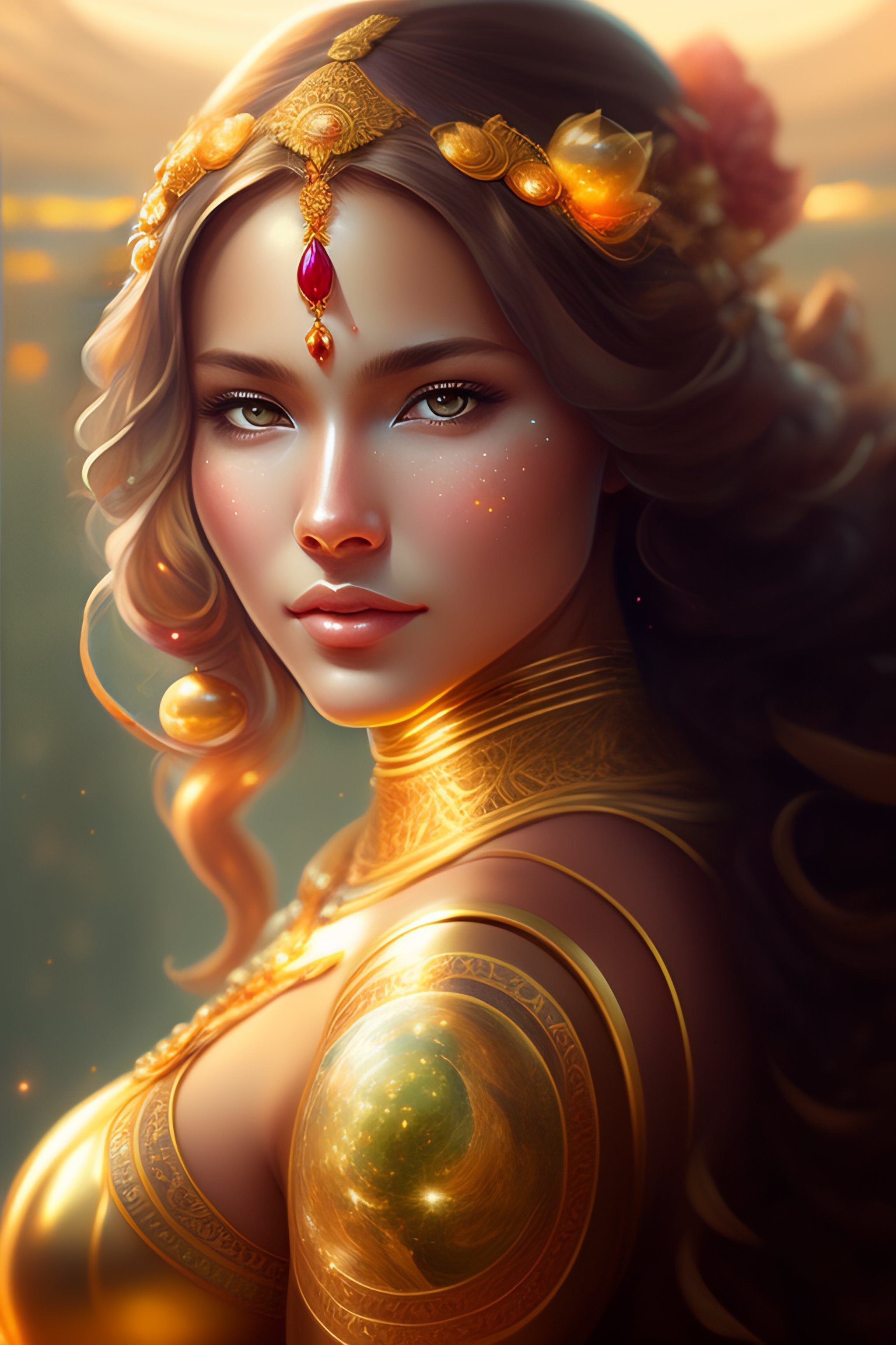 Lexica - Beautiful portrait of a full body gorgeous Princess, all body ...