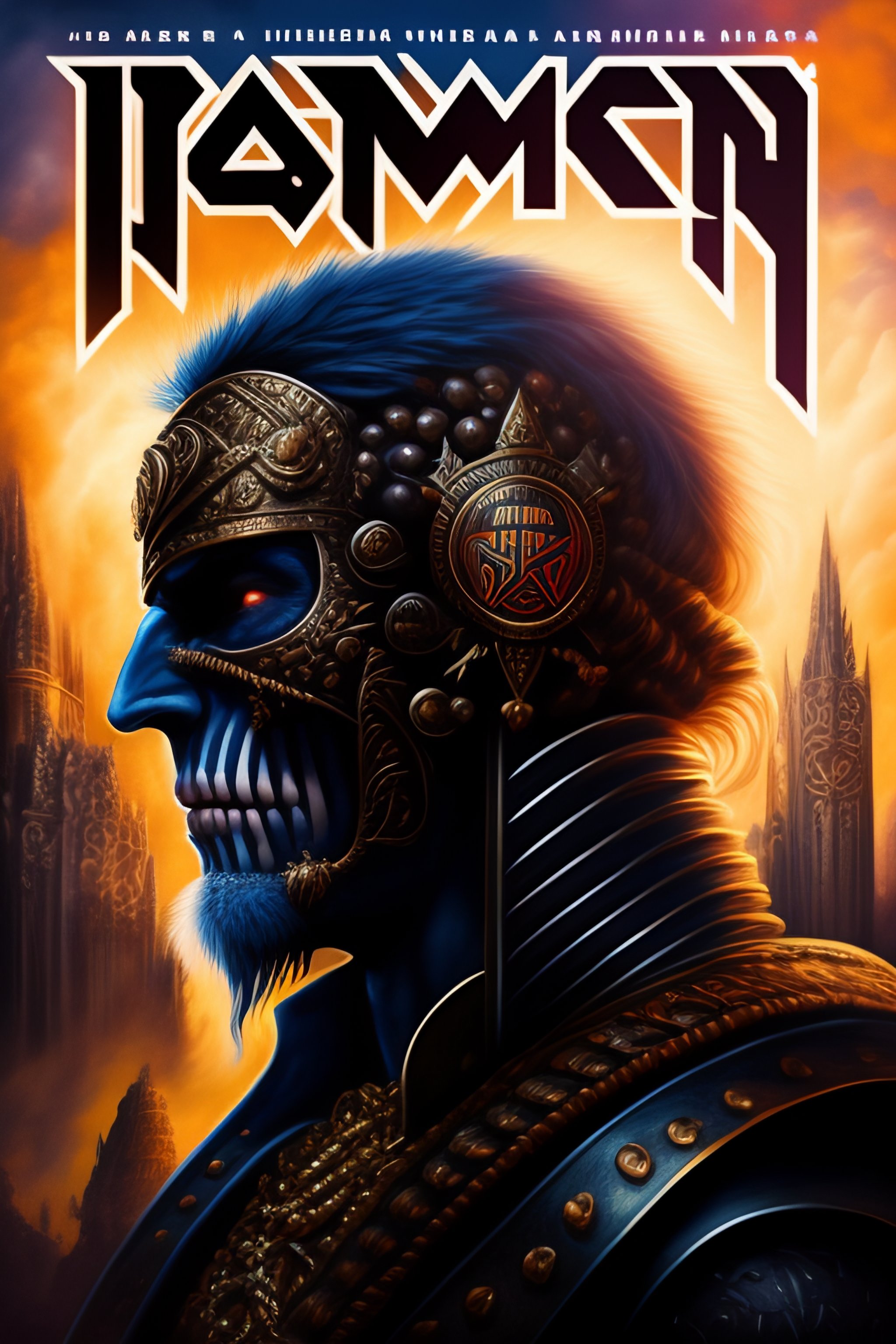 iron maiden album cover