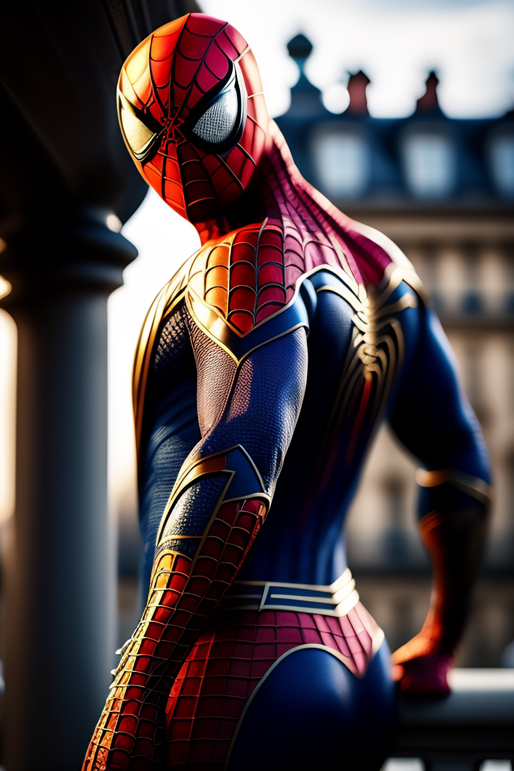 Lexica - Spiderman in paris