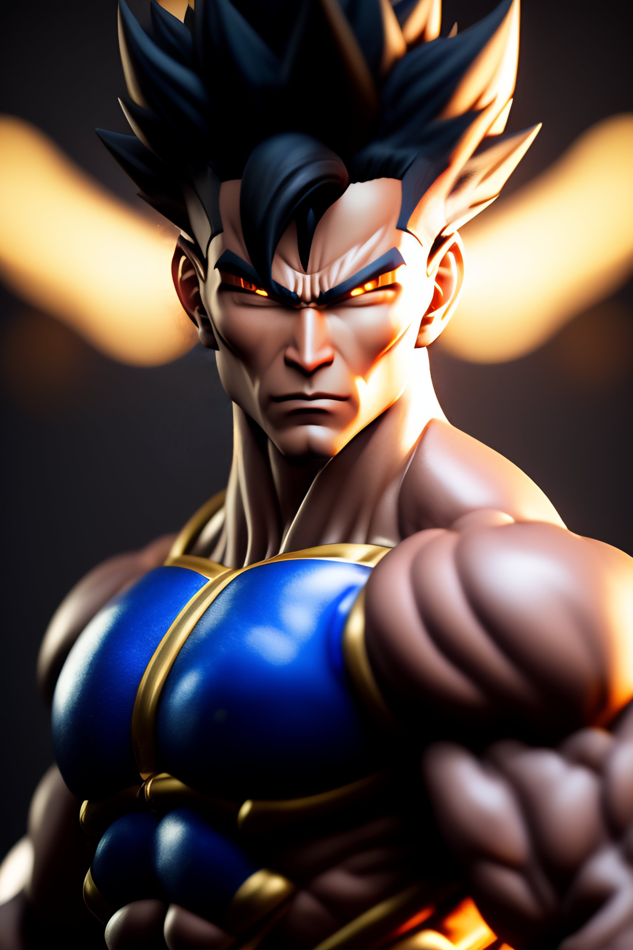 Lexica Portrait Photo Of Supersaiyajin Fighter Manga Style 8 K