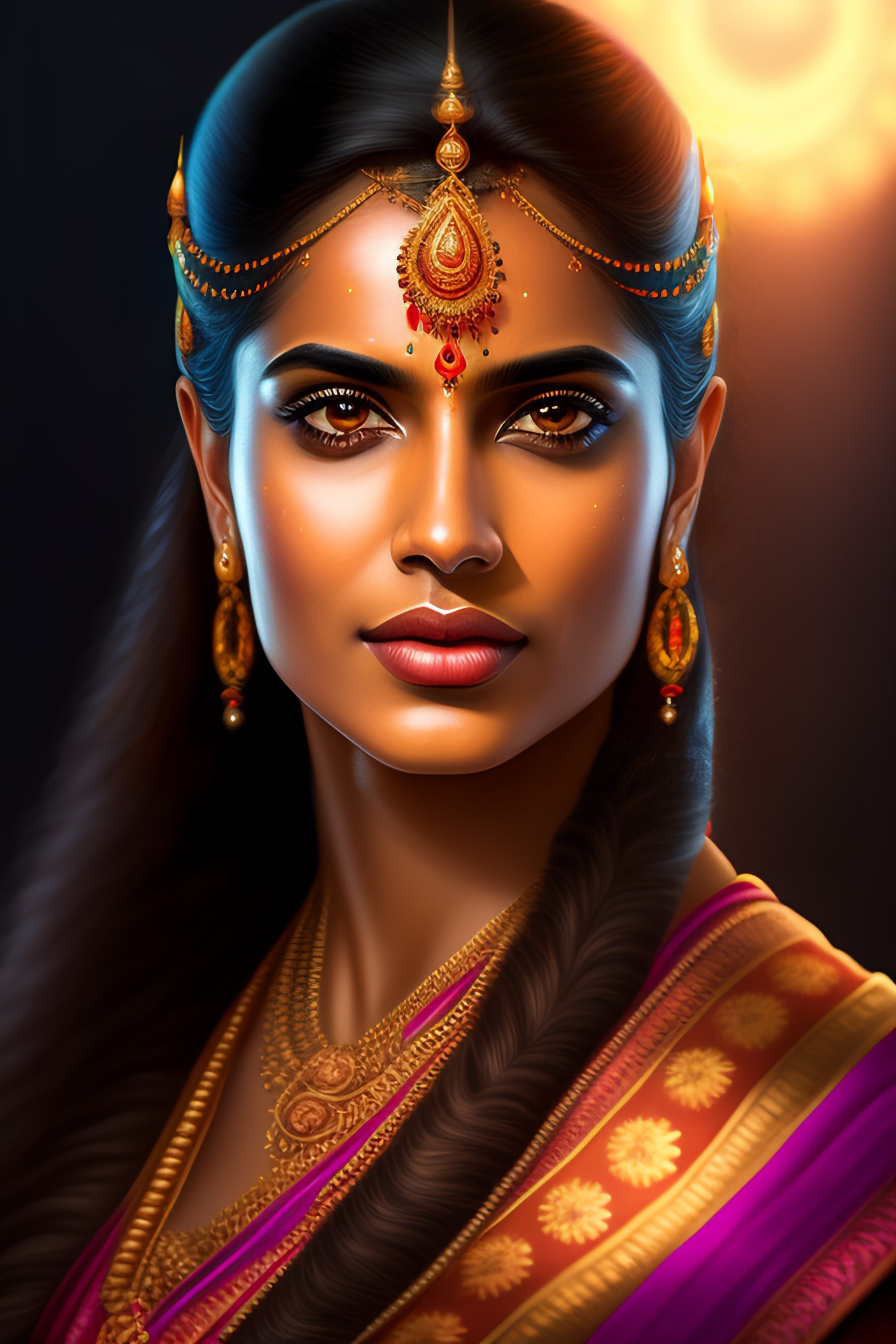 Lexica - Portrait of a Kalki Krishnamurthy, fantasy, front light ...