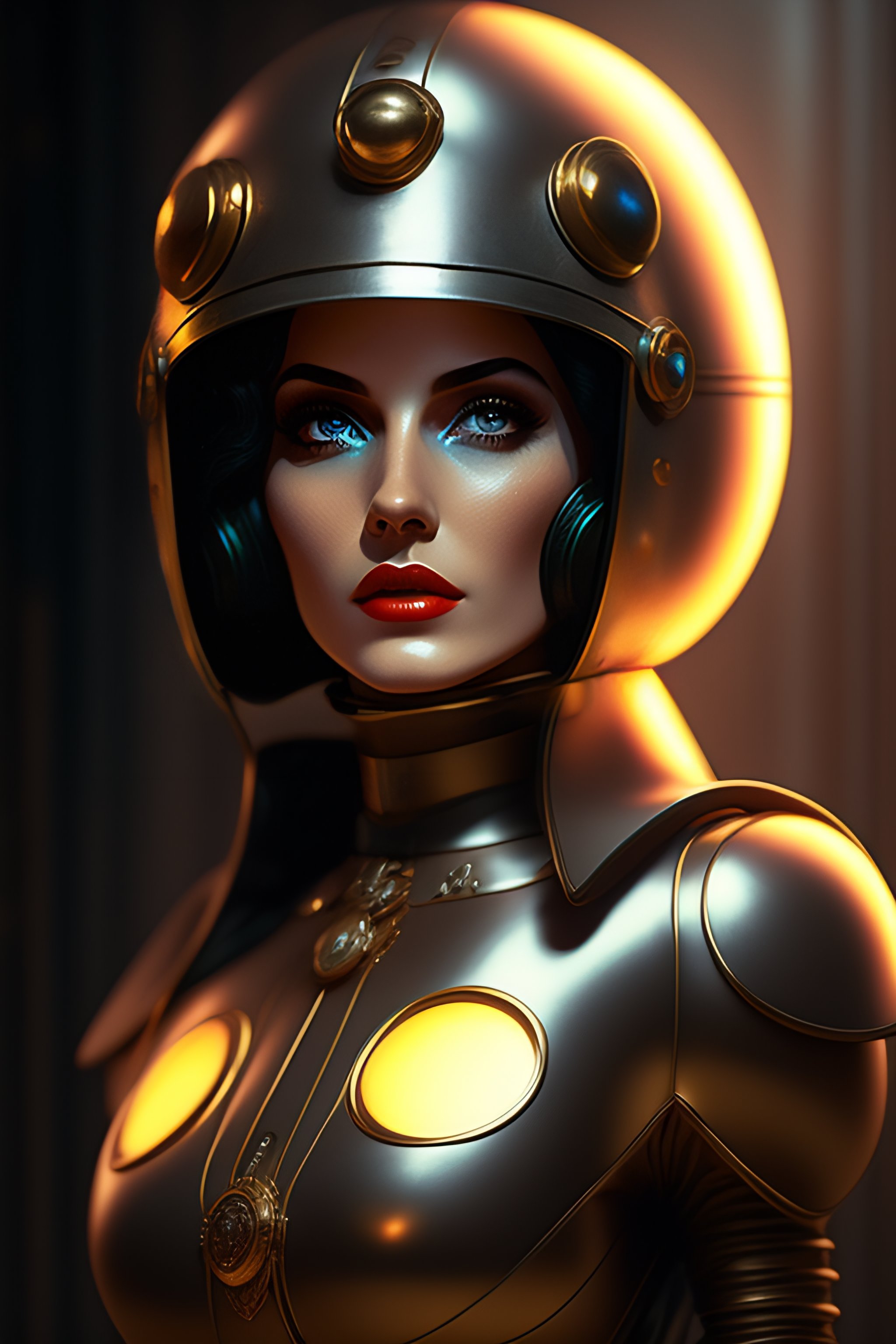 Lexica - Sci fi Vintage Medium Shot 1920's Poster, Futuristic ...